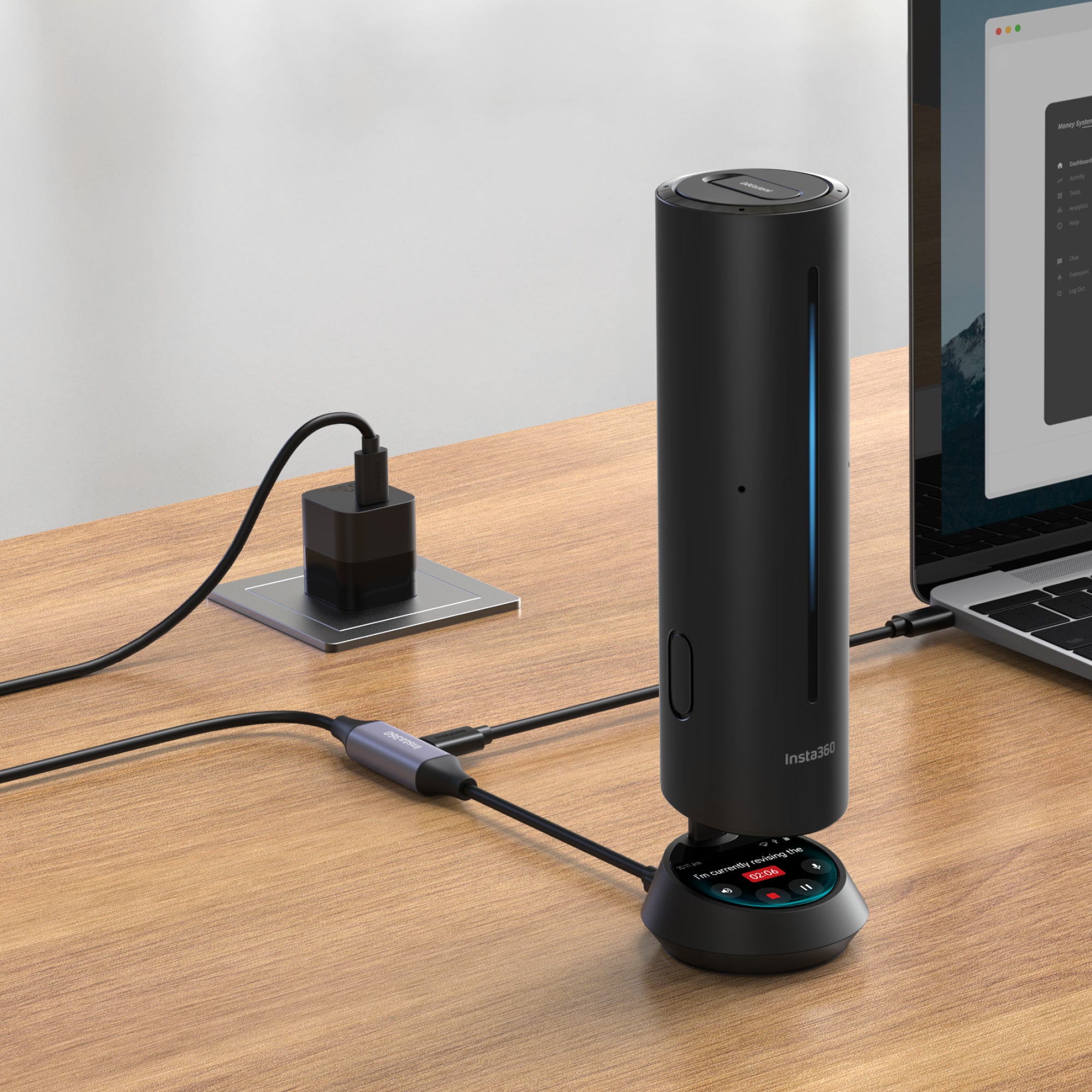 Insta360 Wave Y 型線與電源轉接頭 官方圖片 5