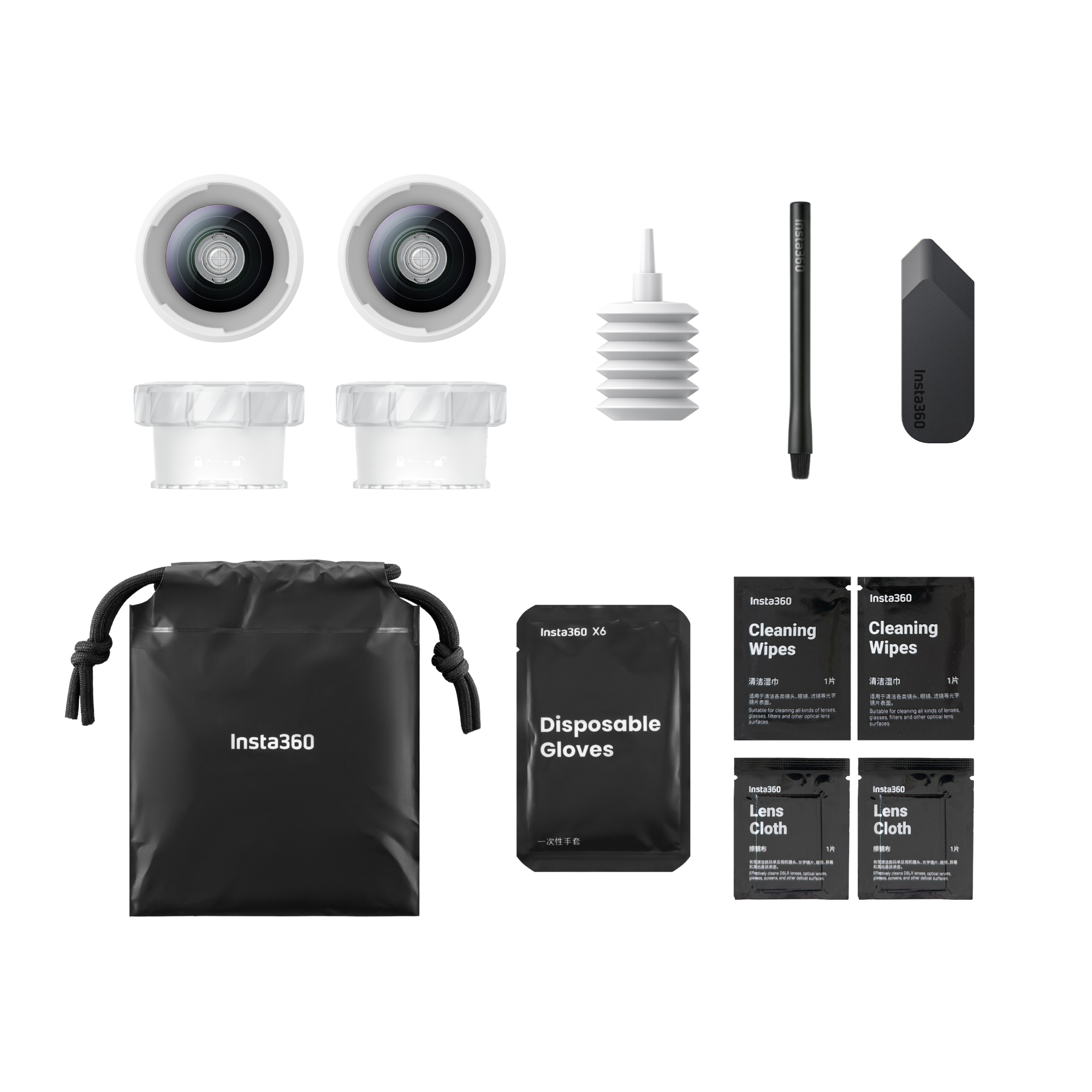 Insta360 X6 拆卸式鏡頭套組 官方圖片 3