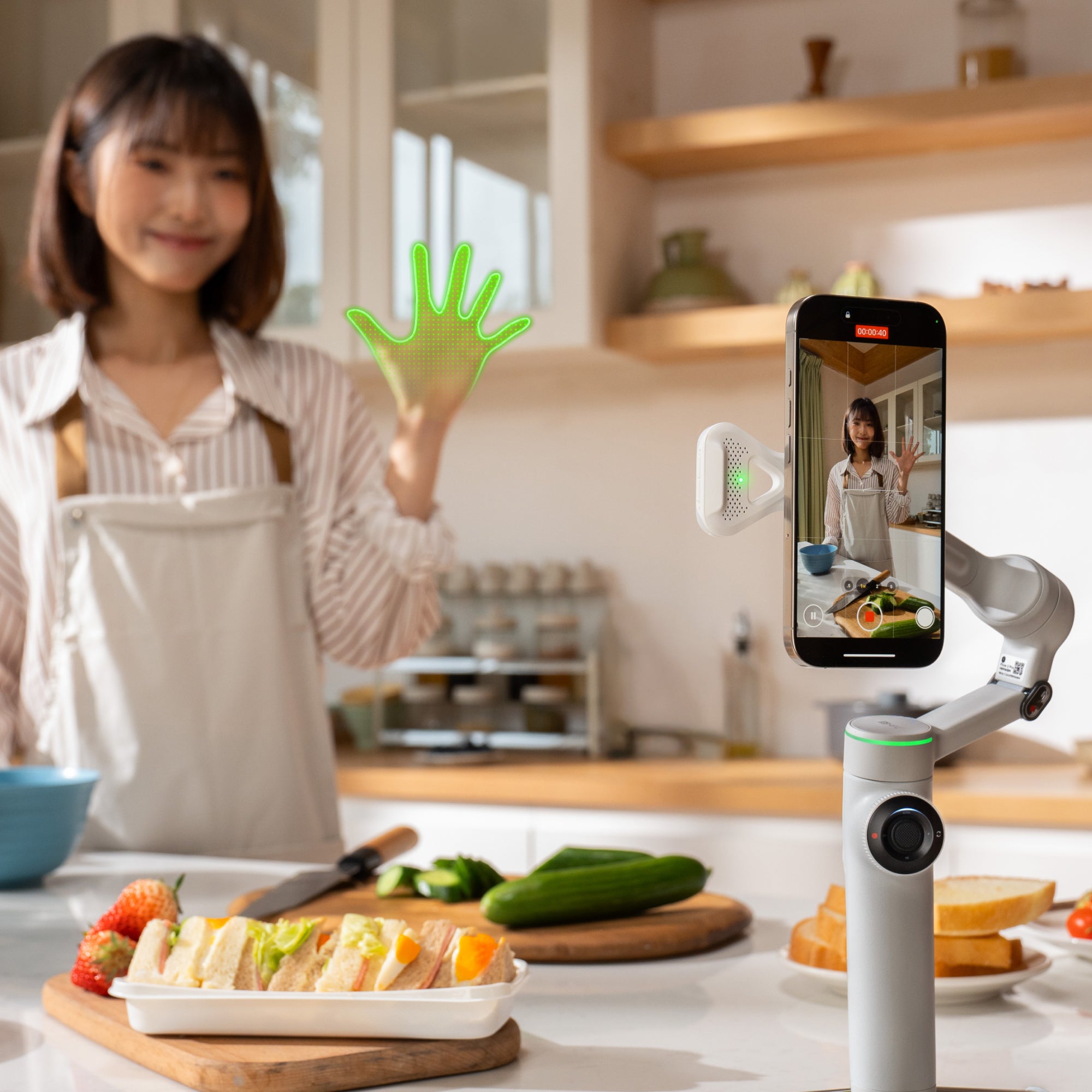 Insta360 Flow 2 系列 AI 追蹤模組 官方圖片 4