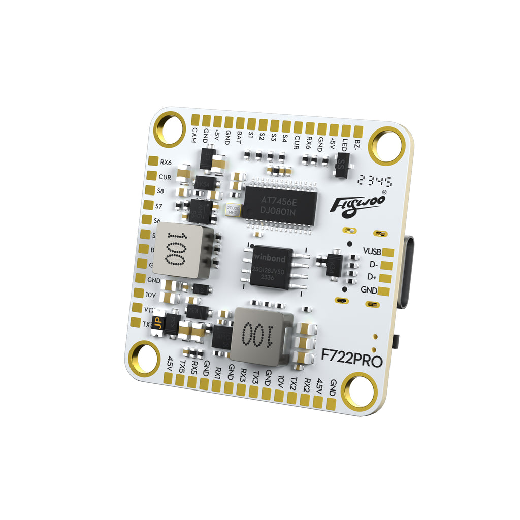 GOKU F722 PRO V2 30X30 Flight Controller Plug&Play O4 / O4 Pro-FLYWOO