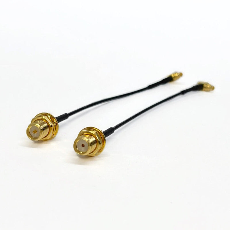 【TrueRC】10cm MMCX90 to SMA pigtail｜天線轉接線 原廠商品圖