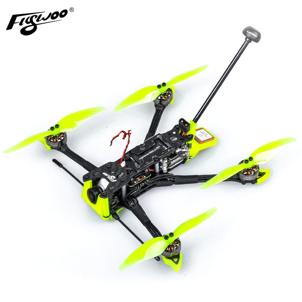 Explorer LR 4 HD DJI Wasp Micro Long Range FPV Ultralight Quad Bnf -FLYWOO