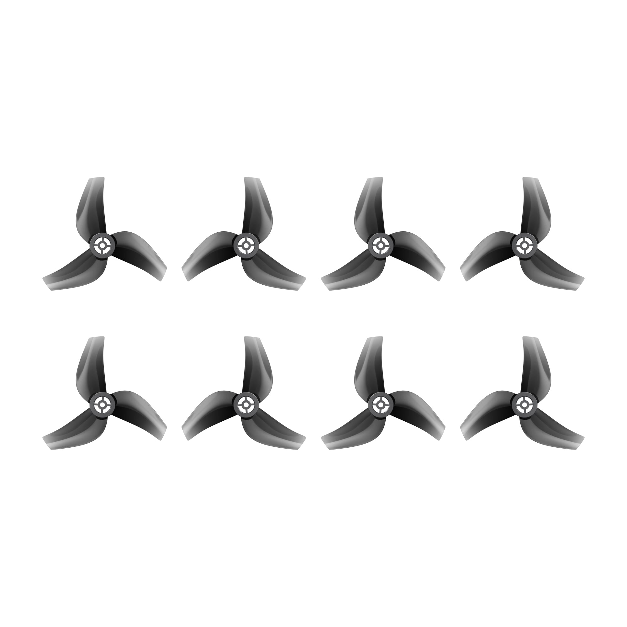 New 1611 3-Blade Propeller (Set of 8) - 1.5mm Shaft -FLYWOO