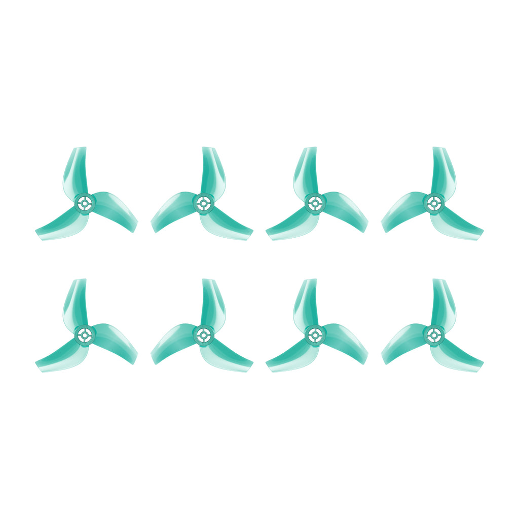 New 1611 3-Blade Propeller (Set of 8) - 1.5mm Shaft -FLYWOO