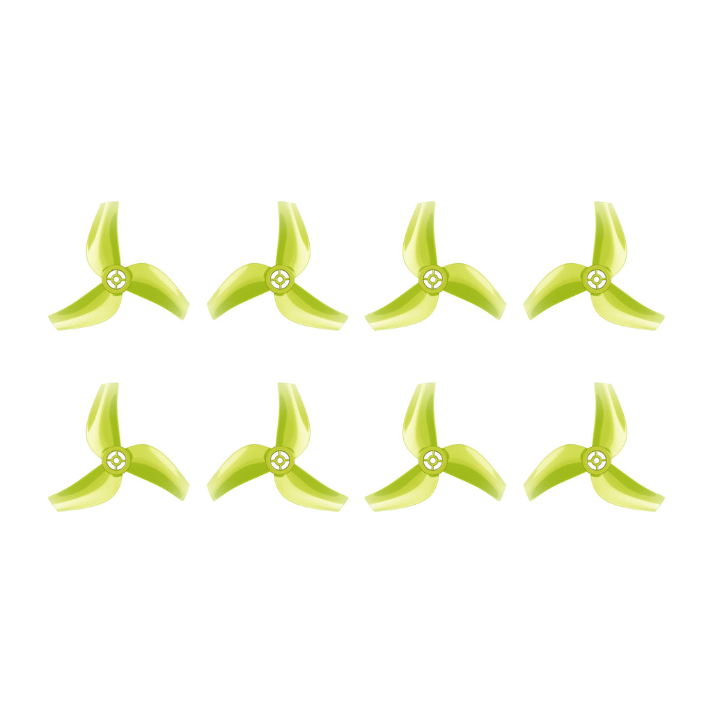 New 1611 3-Blade Propeller (Set of 8) - 1.5mm Shaft -FLYWOO