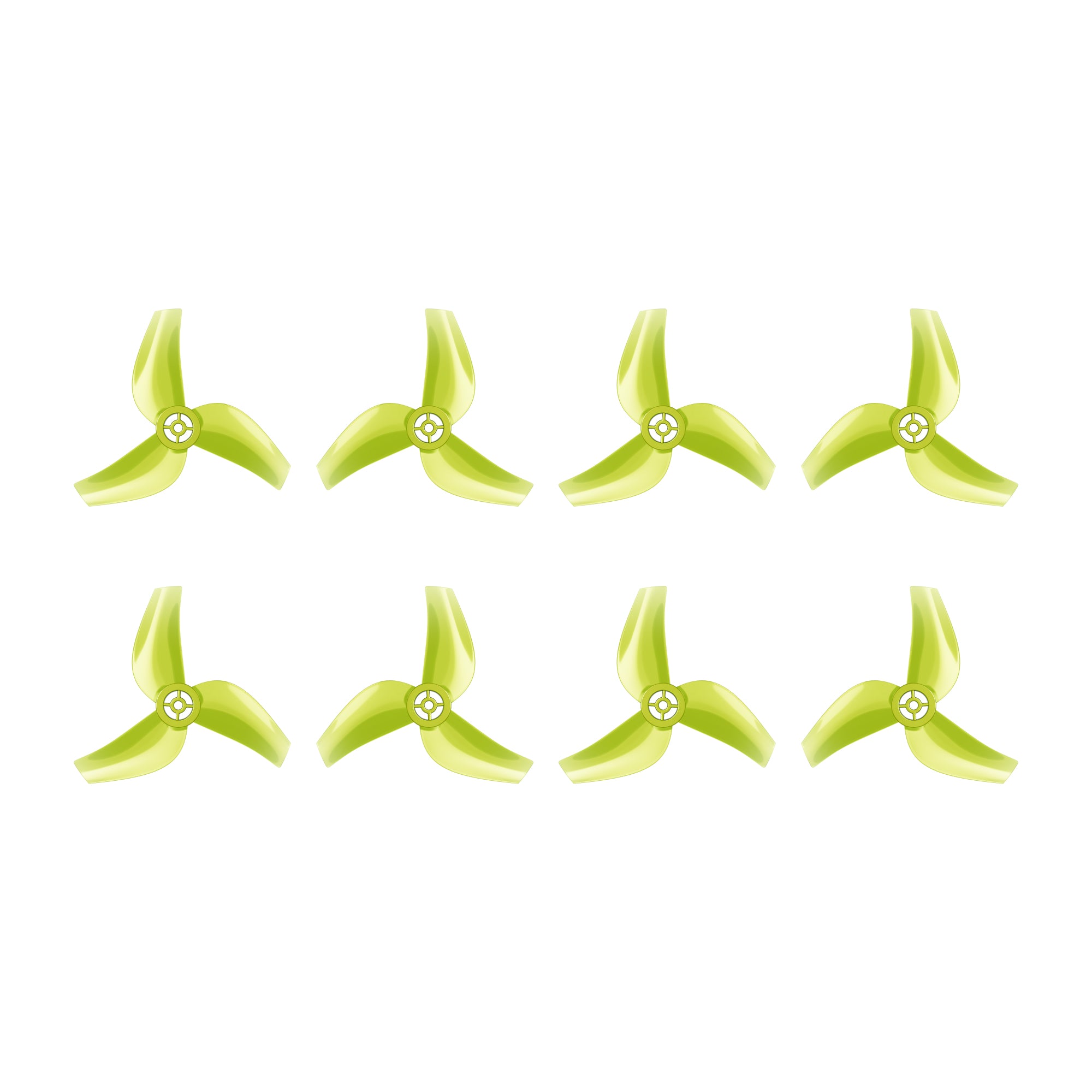 New 1611 3-Blade Propeller (Set of 8) - 1.5mm Shaft -FLYWOO