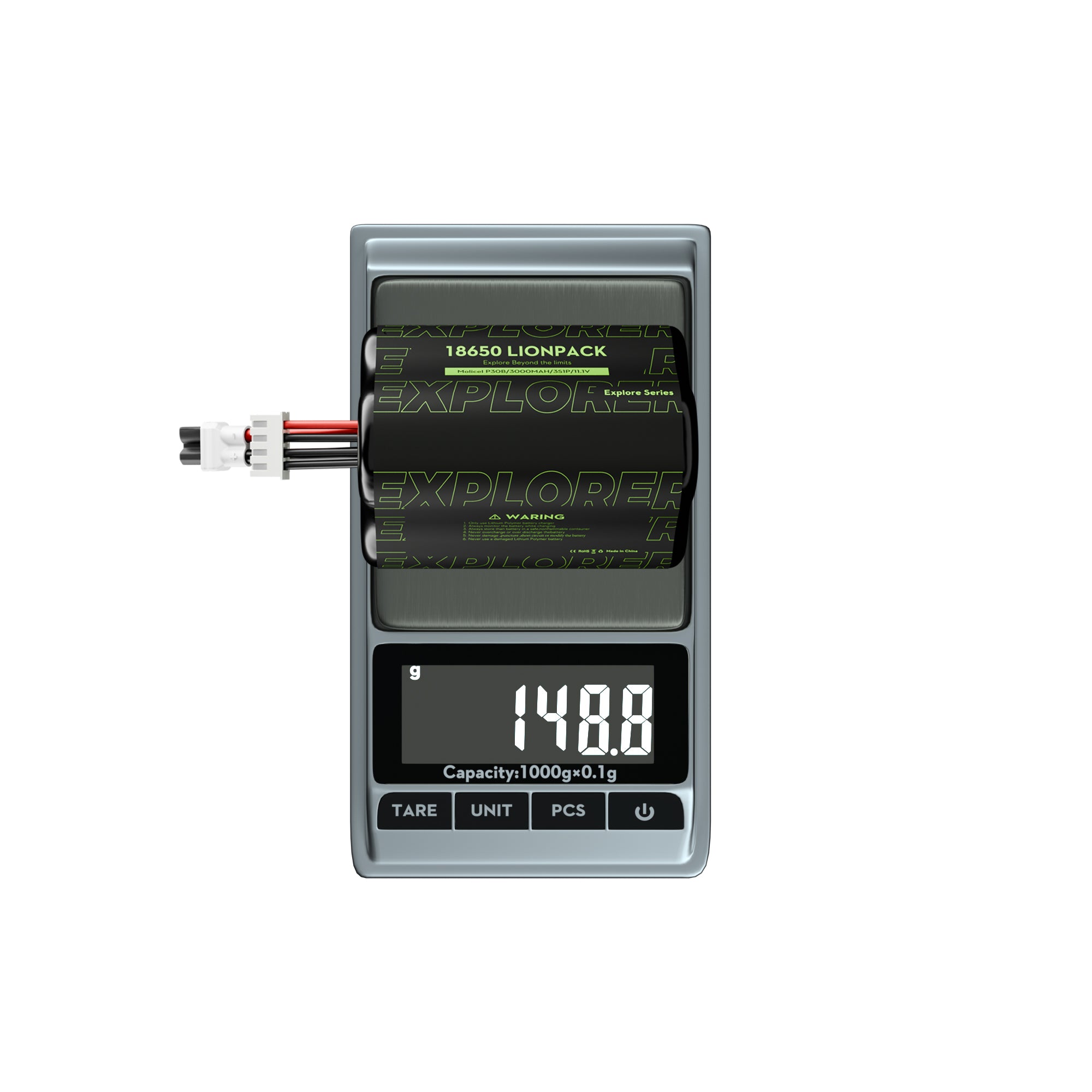 Flywoo Explorer Molicell P30B 18650 3S1P 3000mAh Lionpack Battery-FLYWOO
