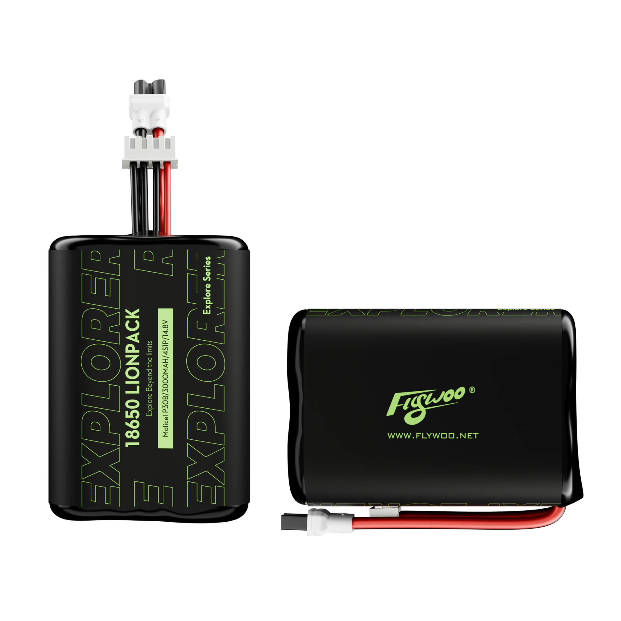 Flywoo Explorer Molicell P30B 18650 4S1P 3000mAh Lionpack 電池 原廠商品圖片 5