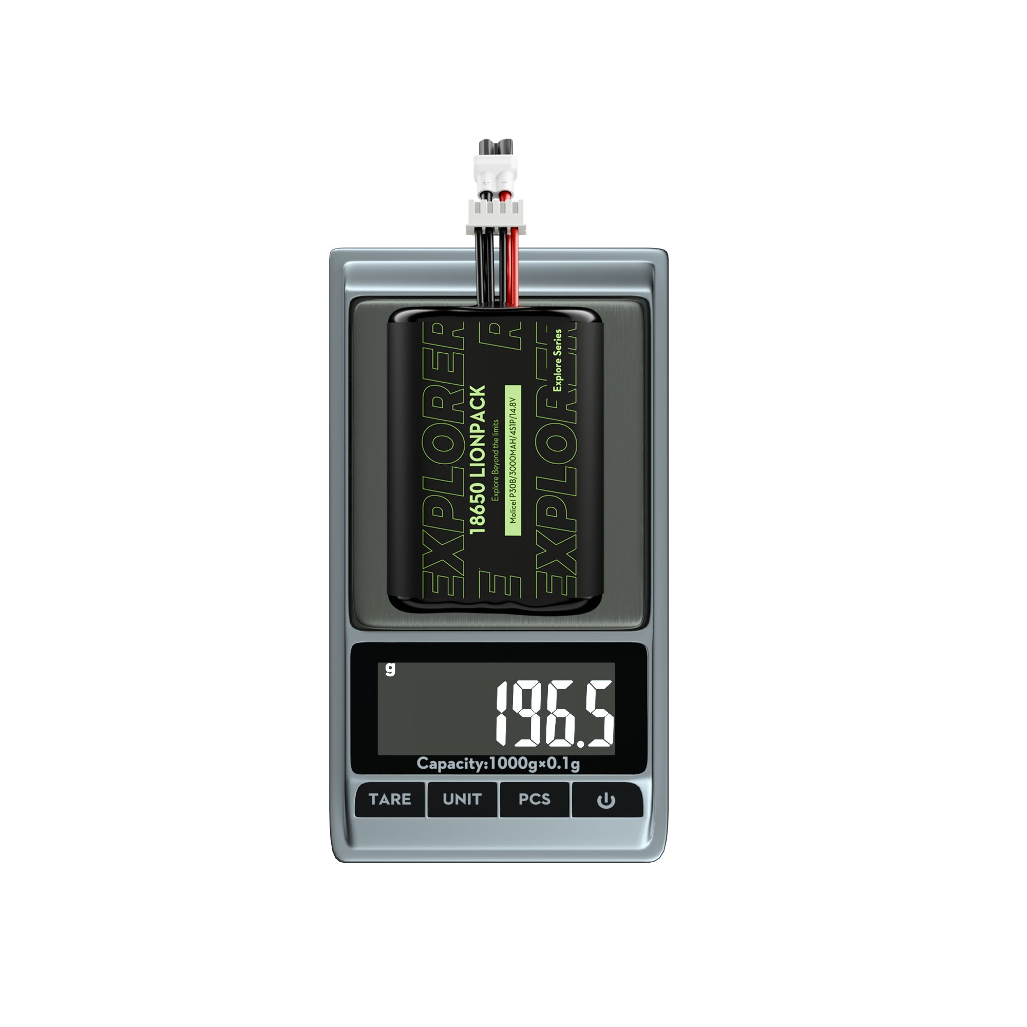 Flywoo Explorer Molicell P30B 18650 4S1P 3000mAh Lionpack 電池 原廠商品圖片 2
