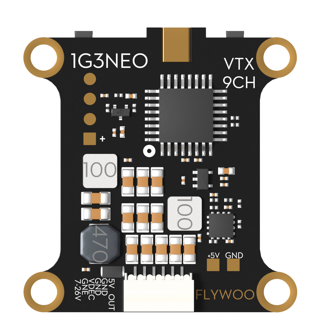 Flywoo 1.2GHz/1.3GHz 2W Video transmitter VTX-1G3 9CH -FLYWOO