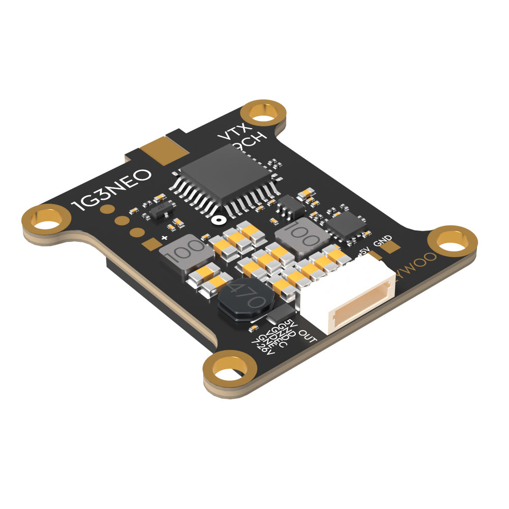 Flywoo 1.2GHz/1.3GHz 2W Video transmitter VTX-1G3 9CH -FLYWOO