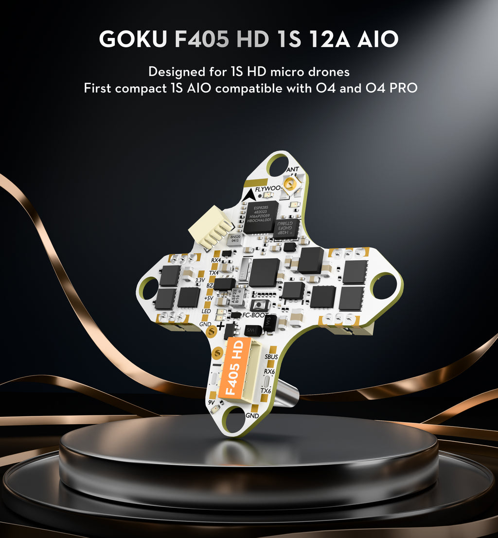 GOKU F405 HD 1S 12A AIO 即插即用 O4 O4 Pro 商品主圖