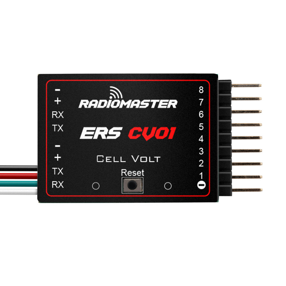 RadioMaster ERS-CV01 - Precision Cell Voltage Sensor for compatible ExpressLRS PWM Receivers 原廠商品圖片 1
