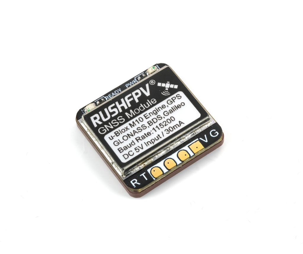 RUSHFPV GNSS MINI導航單元 GPS雙協議FPV穿越機固定翼返航救援 原廠商品圖片 1
