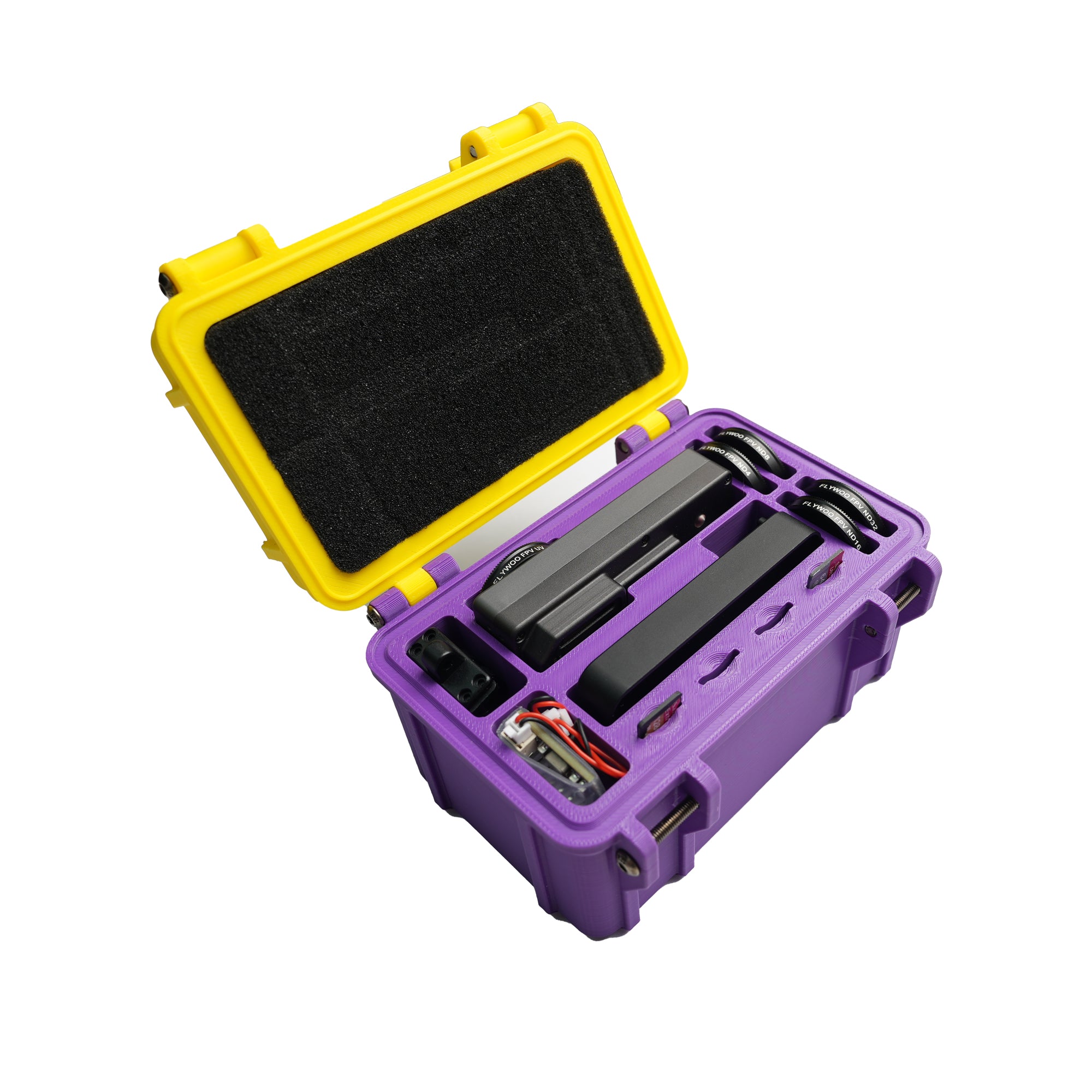 3D Printed Storage Box for Flywoo Naked GoPro Action Camera 2.0/2.1-FLYWOO