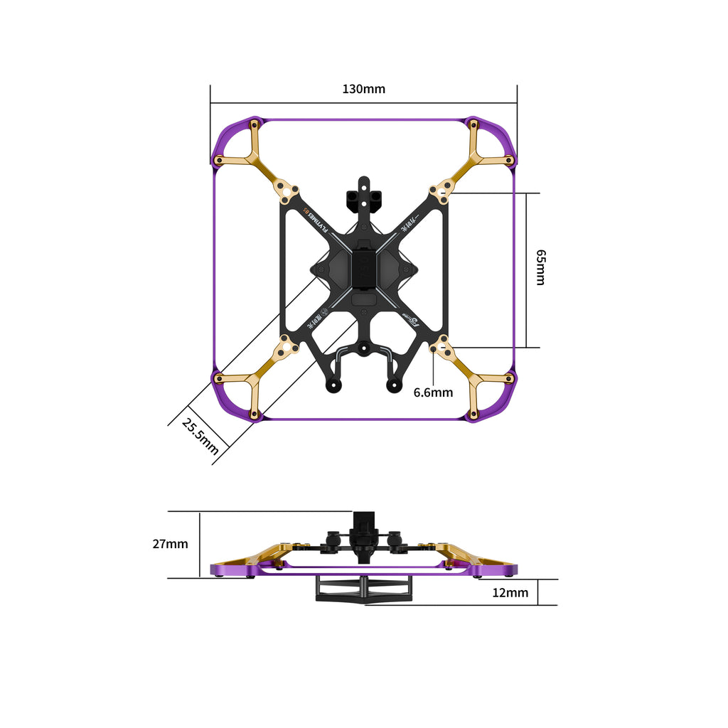 Flytimes 85 Frame kit O3lite/ O4 /O4PRO-FLYWOO