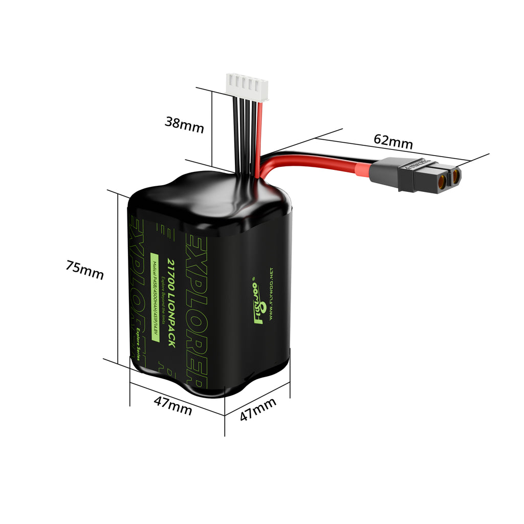 Flywoo Explorer BAK P45D 21700 4S1P 4500mAh  Lionpack Battery-FLYWOO