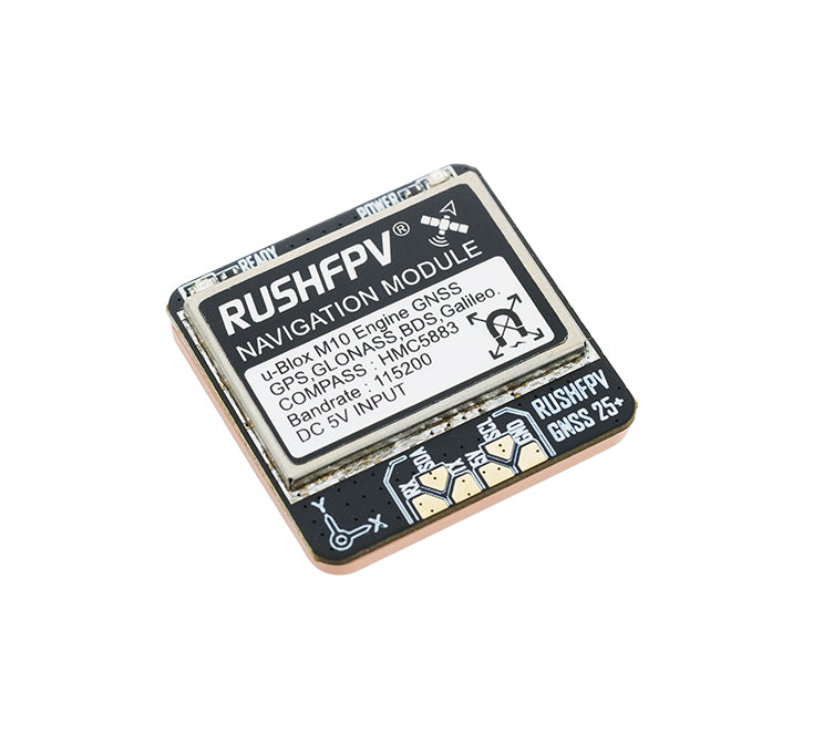 RUSHFPV GNSS PRO帶羅盤GPS航模FPV無人機穿越機固定翼返航救援 原廠商品圖片 1
