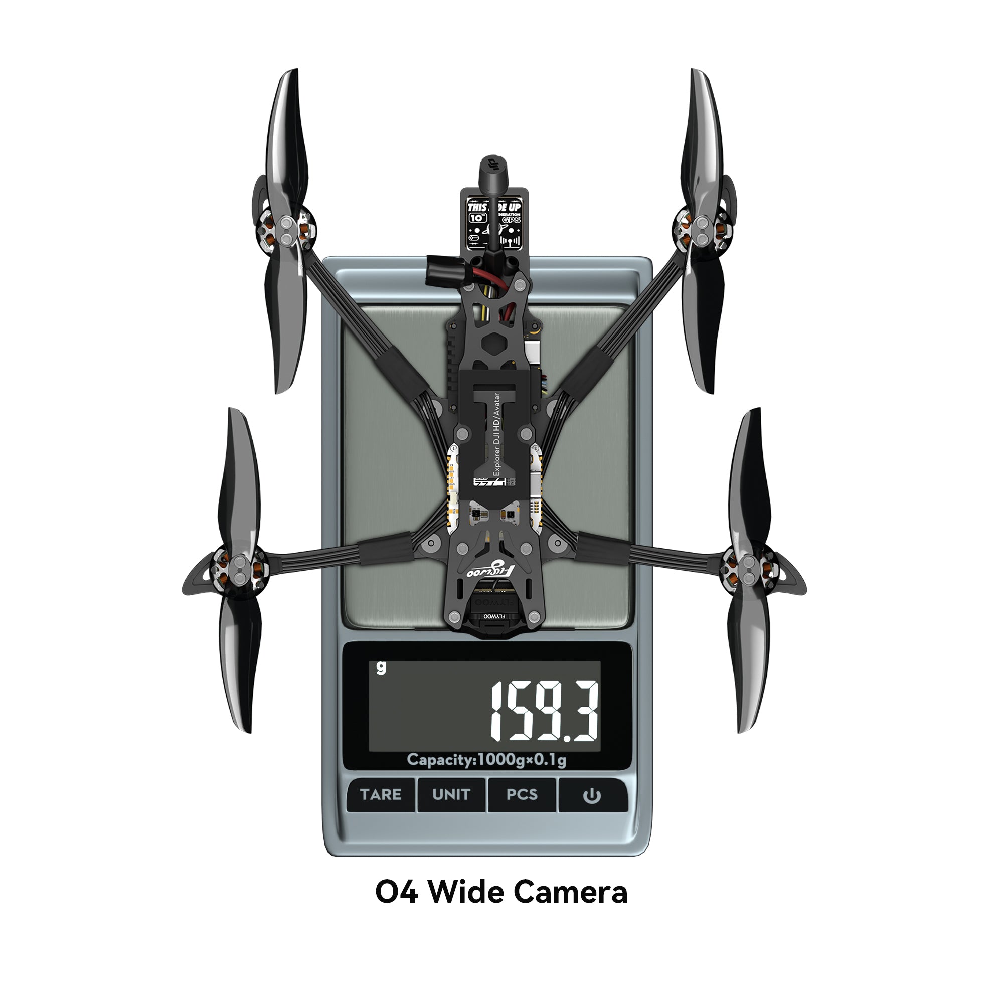 Explorer LR 4 O4 Wide Sub250 4K/1080P Micro Long Range-FLYWOO