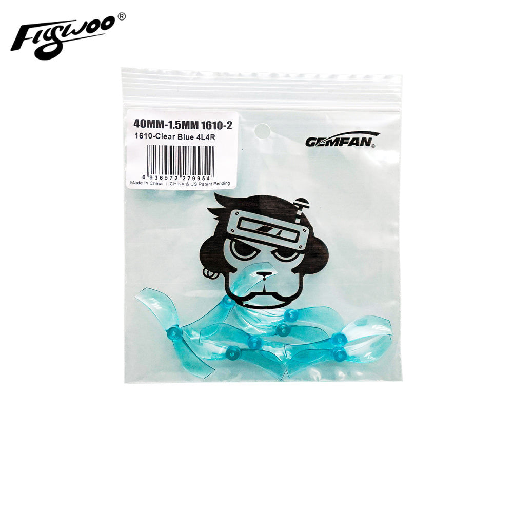 Gemfan 40MM 1610-2(1.0mm \ 1.5mm hole )-FLYWOO