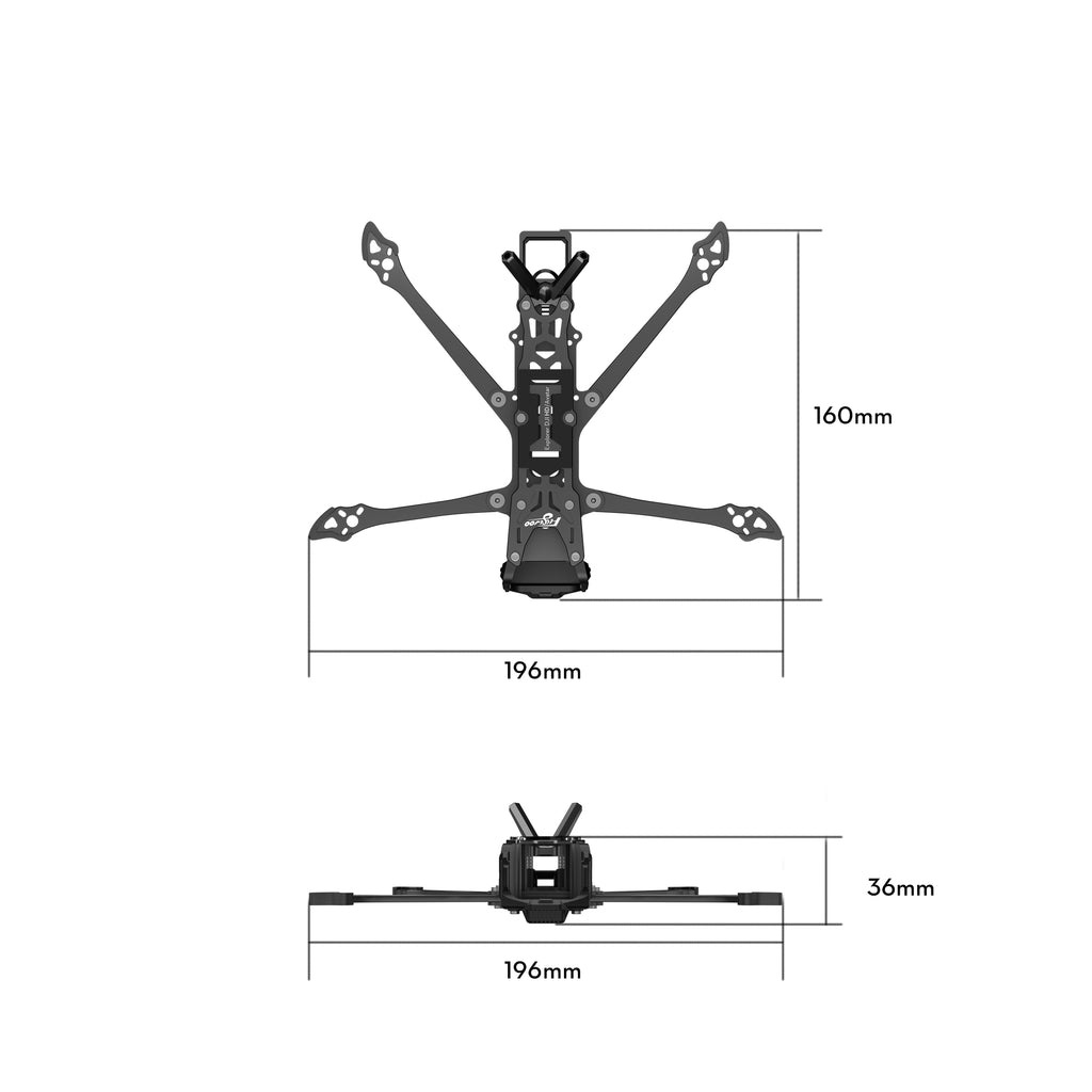 Explorer LR O3 \O4 \ O4 PRO Frame kit-FLYWOO