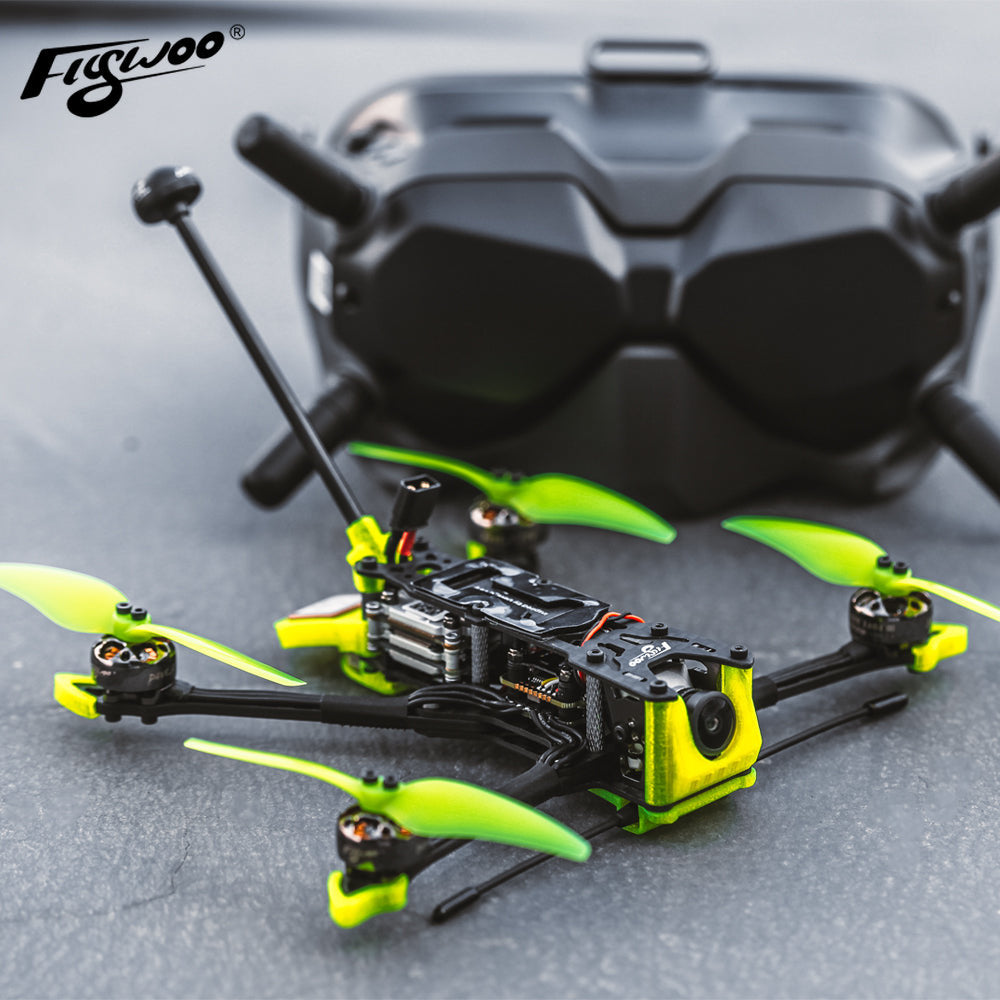 Explorer LR 4 HD DJI Wasp Micro Long Range FPV Ultralight Quad Bnf -FLYWOO