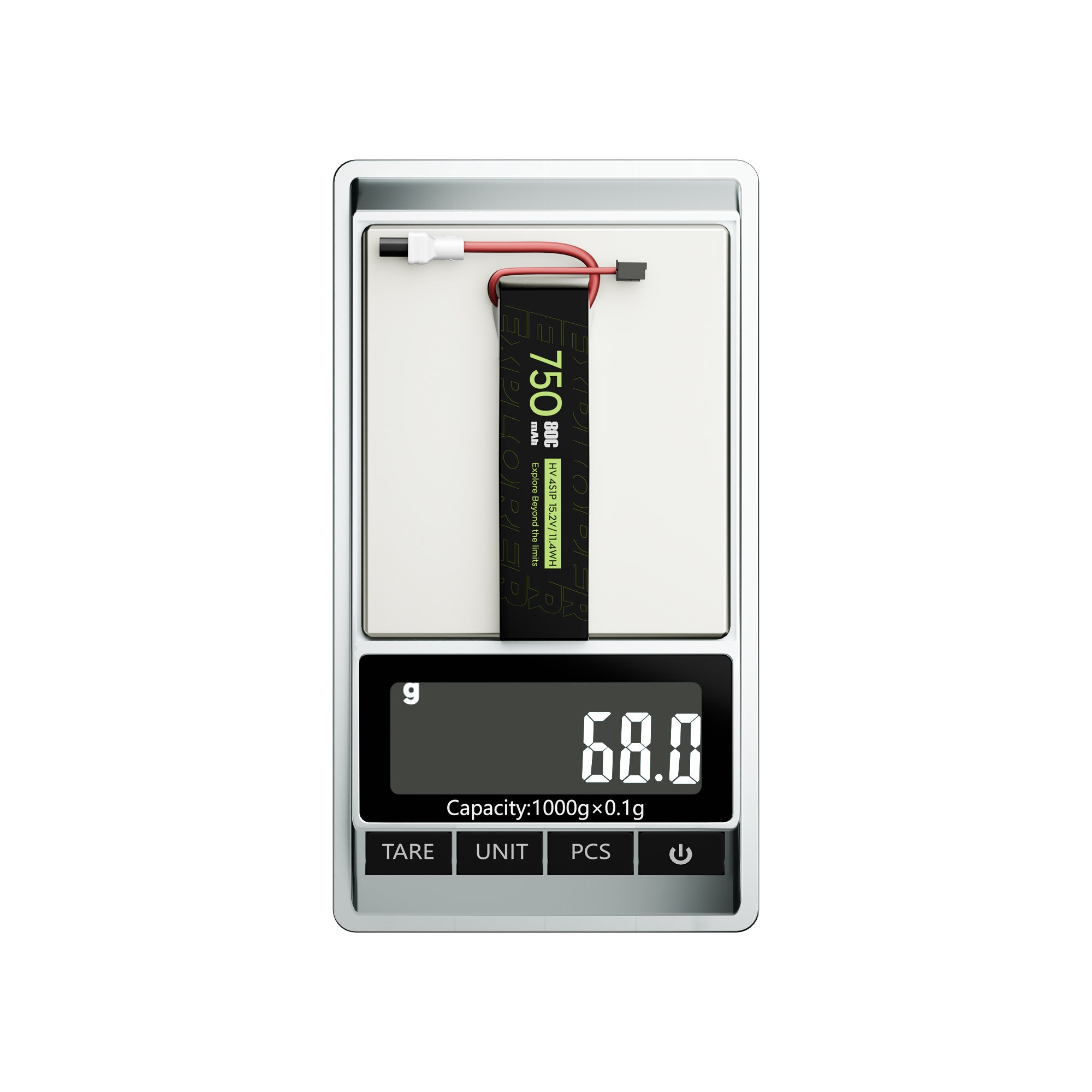 2PCS Explorer 750mAh LiHV 4S 80C Battery （Flywoo XT30UP）-FLYWOO