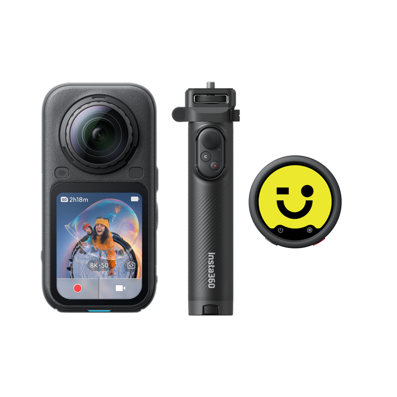 Insta360 X6 創作者套裝官方內容物圖