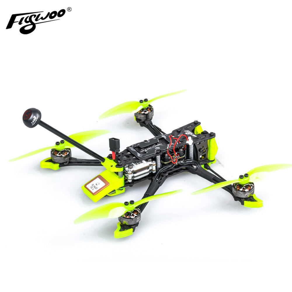 Explorer LR 4 HD DJI Wasp Micro Long Range FPV Ultralight Quad Bnf -FLYWOO