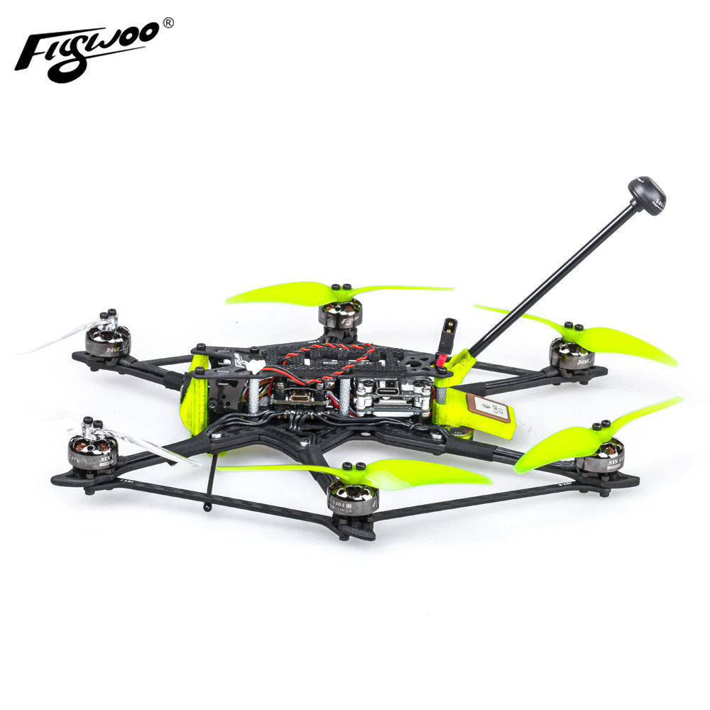 HEXplorer LR 4 4S HD DJI Wasp Hexa-copter Micro long range -FLYWOO