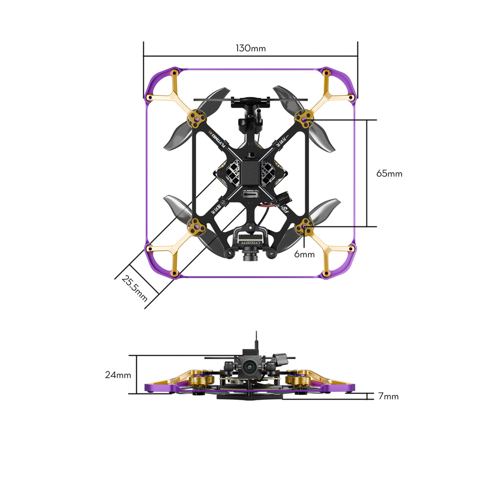 Flytimes 85 HD Walksnail 2S Micro Drone -FLYWOO
