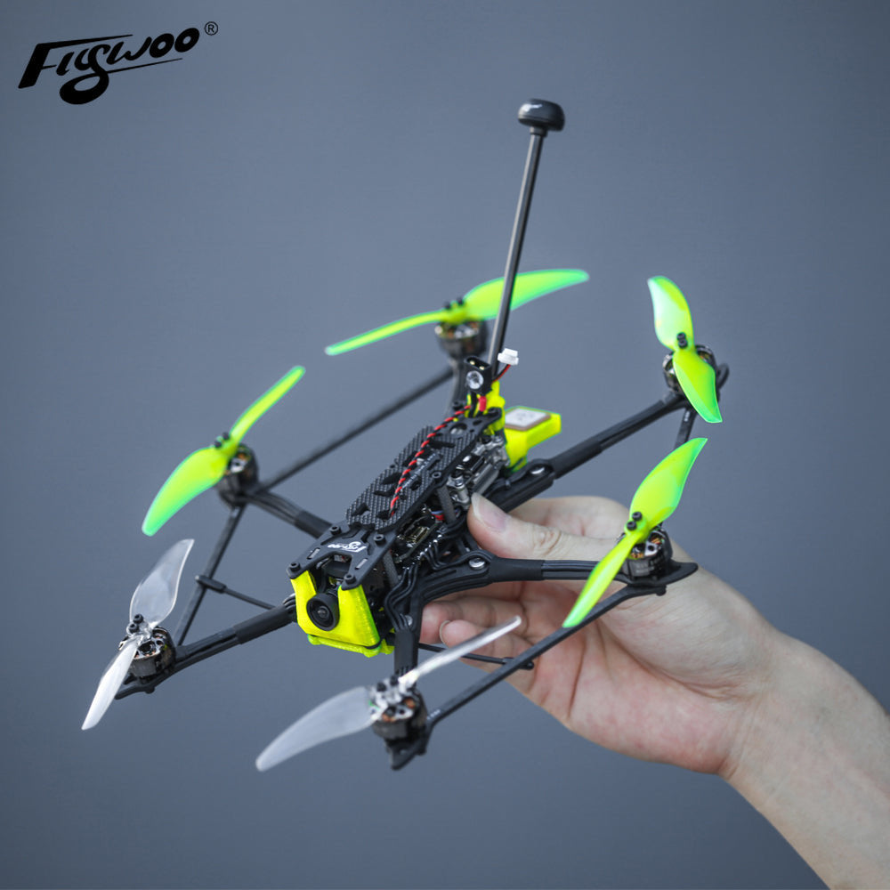 HEXplorer LR 4 4S HD DJI Wasp Hexa-copter Micro long range -FLYWOO