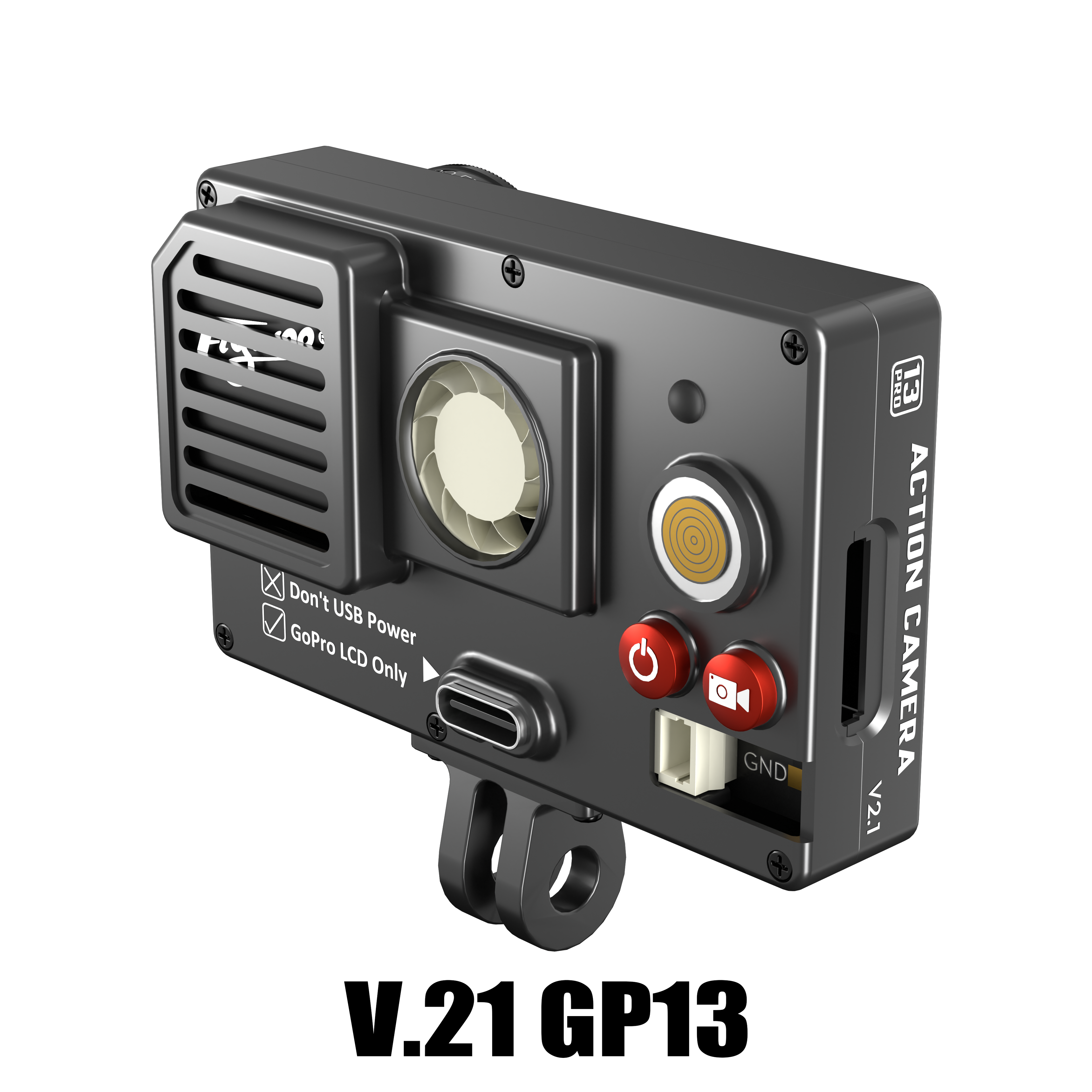 Flywoo Naked Gopro Action Camera V2 GP9 / GP10 / GP11 / GP12 / GP13 Pro -FLYWOO