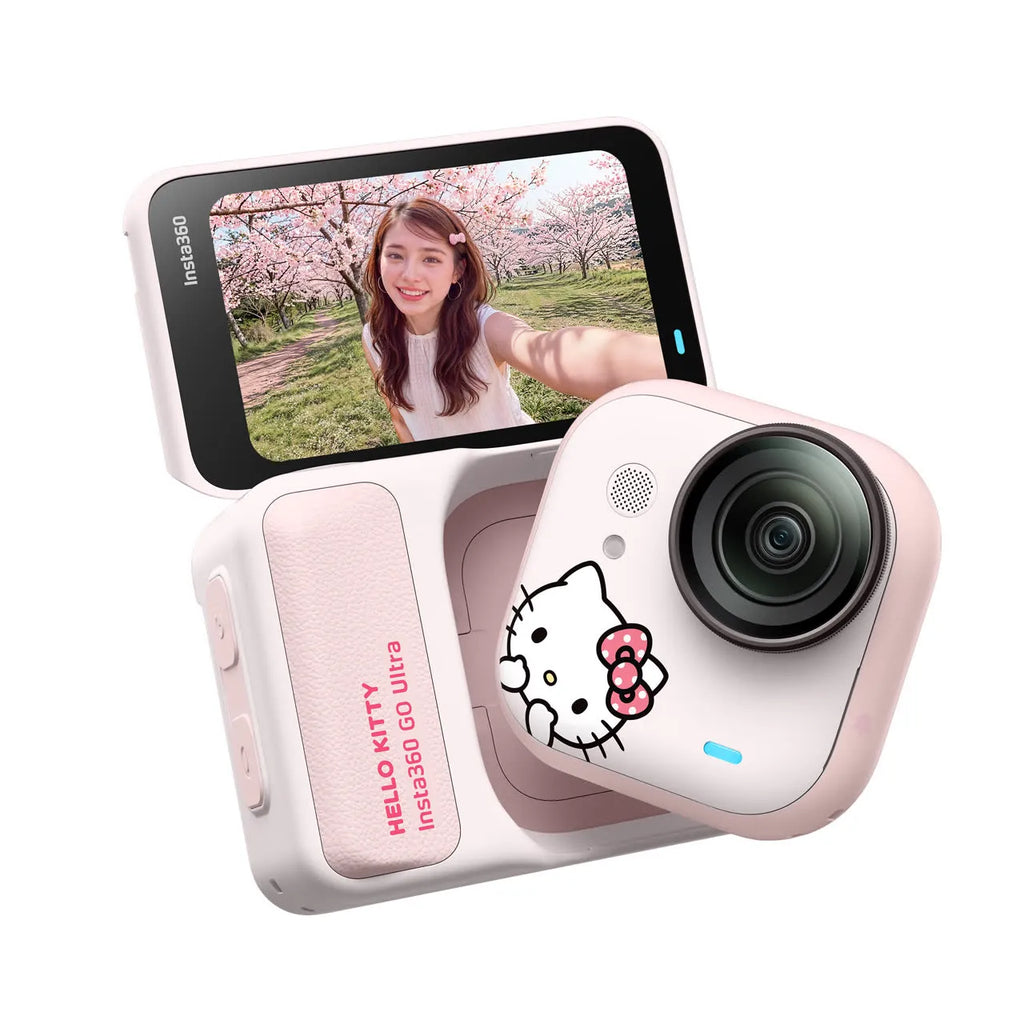 【Insta360】GO Ultra 4K60fps 迷你拇指運動相機｜Hello Kitty聯名限定套裝