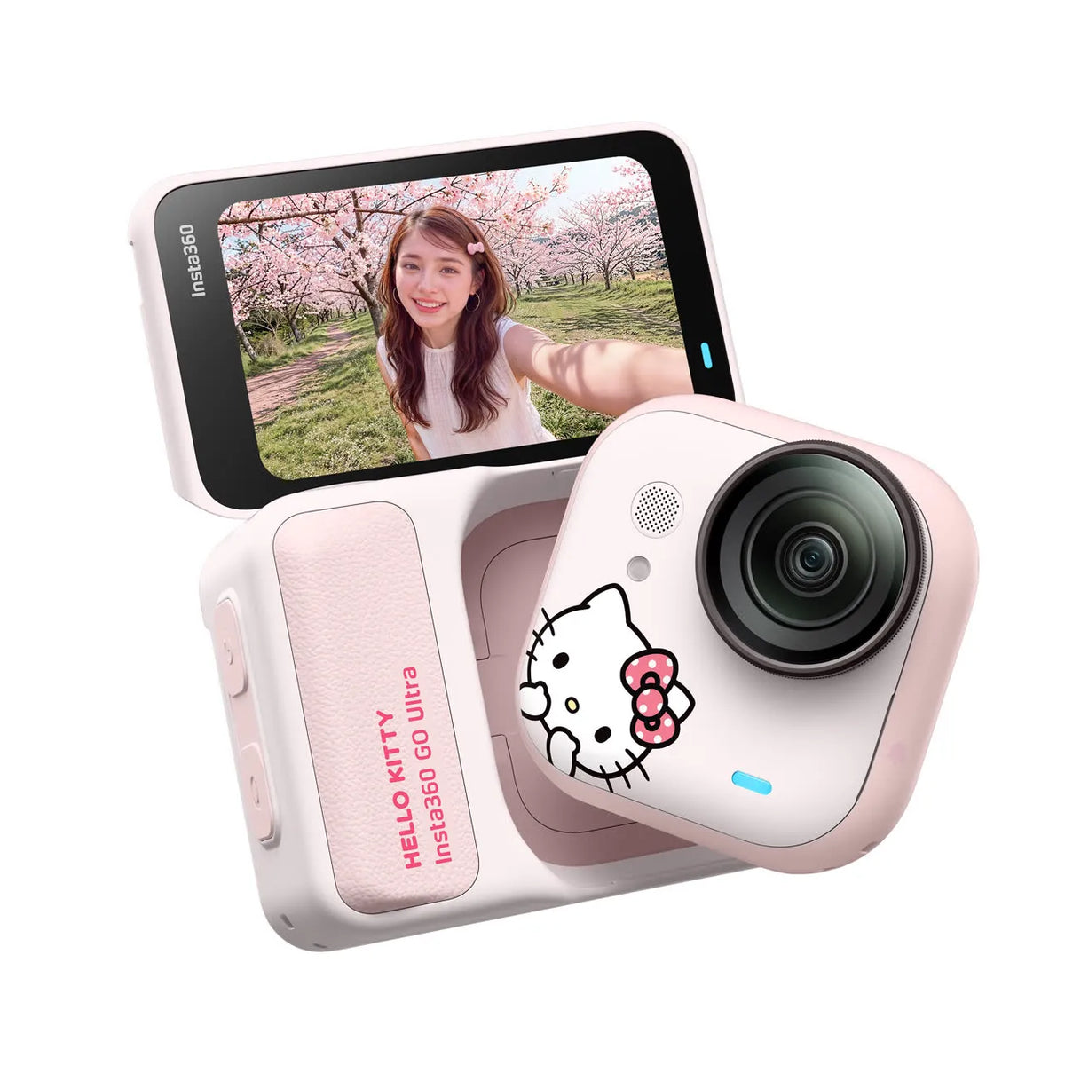 【Insta360】GO Ultra 4K60fps 迷你拇指運動相機｜Hello Kitty聯名限定套裝
