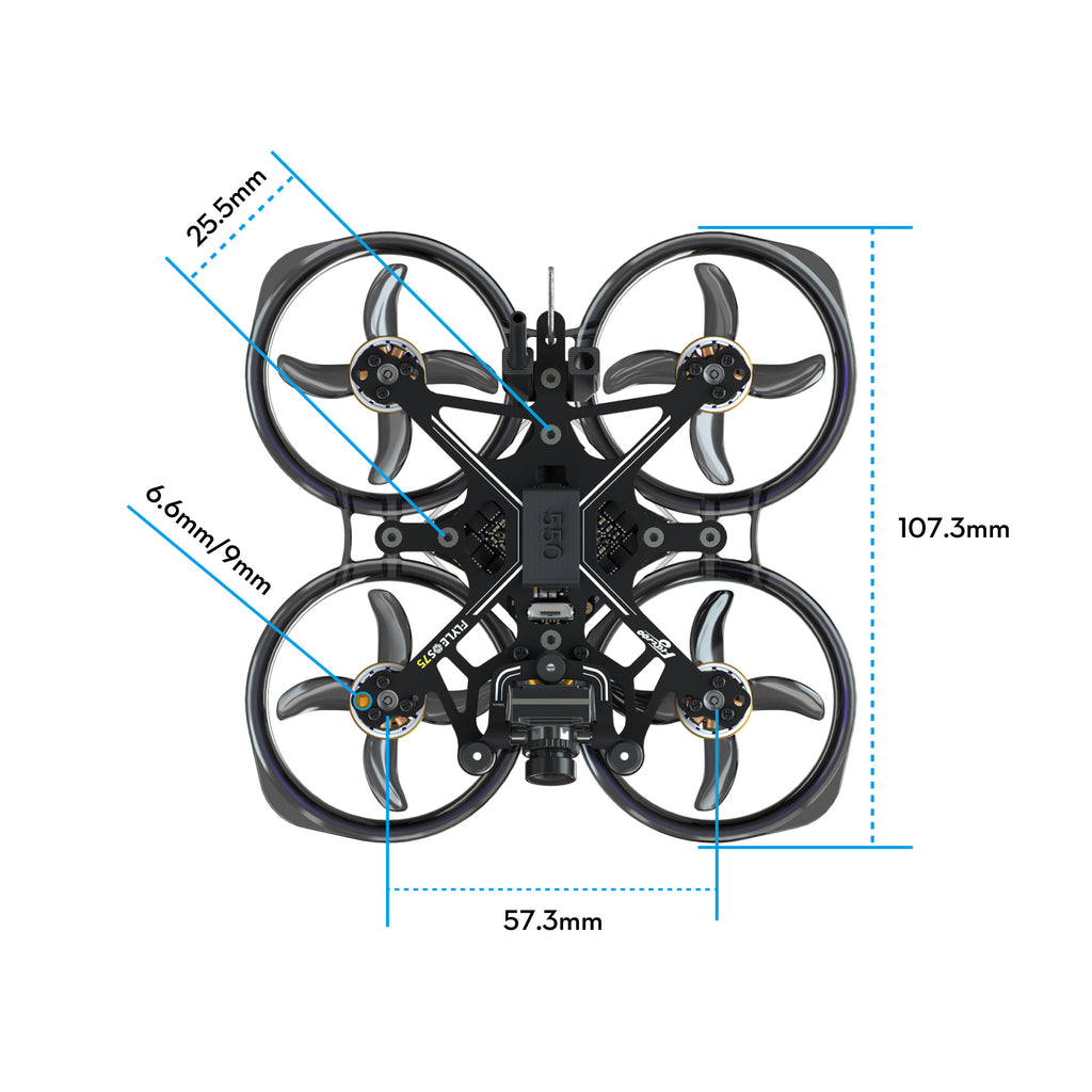 FlyLens 75 HD Walksnail 2S Brushless Whoop FPV Drone V1.3 -FLYWOO