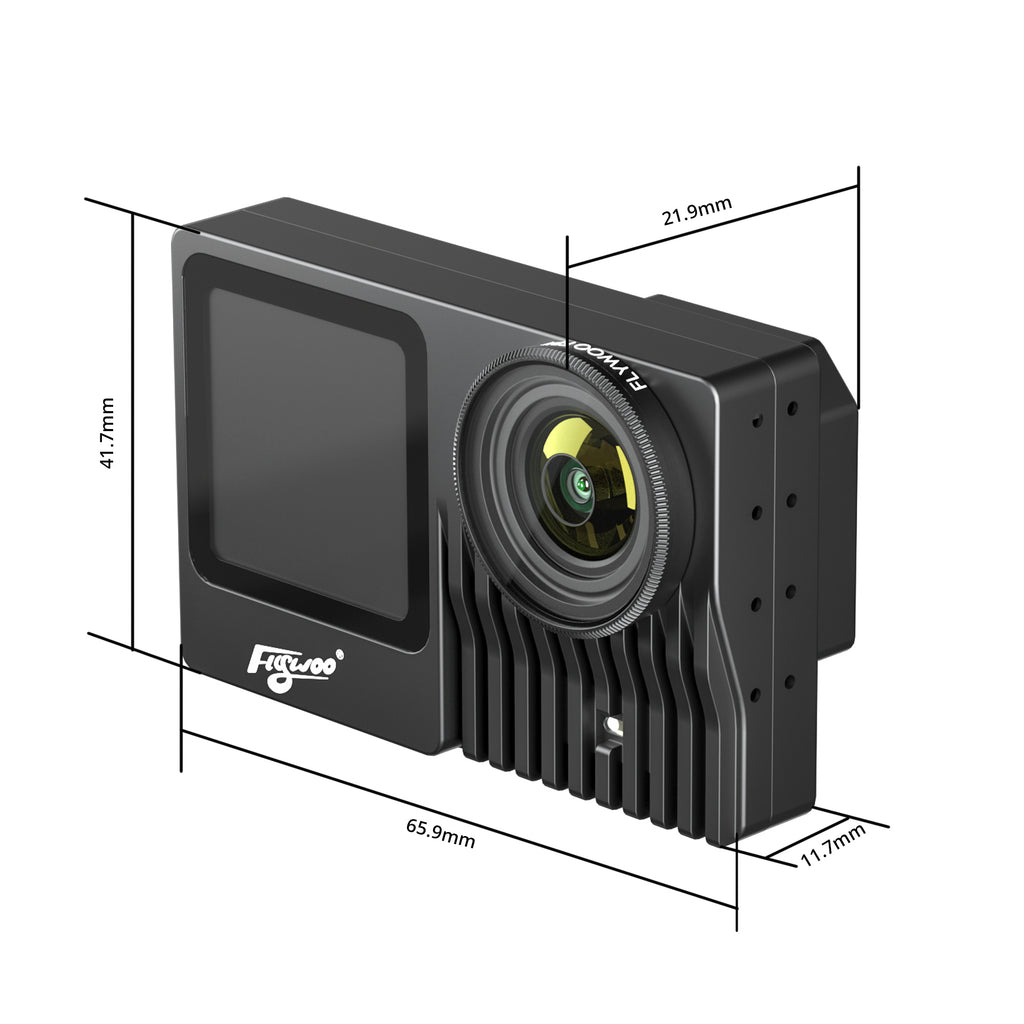 Flywoo Naked Gopro Action Camera V2 GP9 / GP10 / GP11 / GP12 / GP13 Pro -FLYWOO