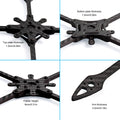 【BETAFPV百達】X-Knight Carbon Fiber 5'' Frame V2 Kit 幾架 商品主圖