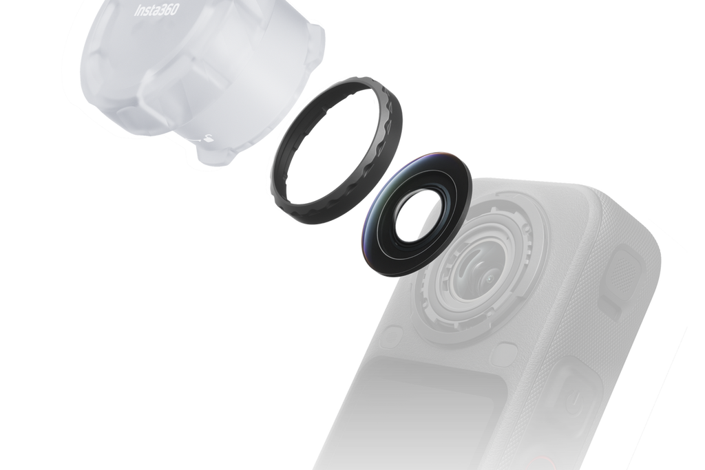 【Insta360】X6 拆卸式鏡頭套組 官方產品圖