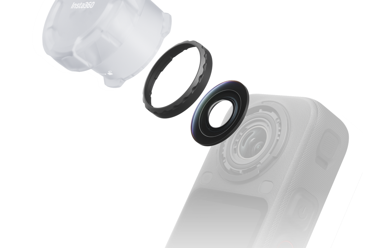 【Insta360】X6 拆卸式鏡頭套組 官方產品圖