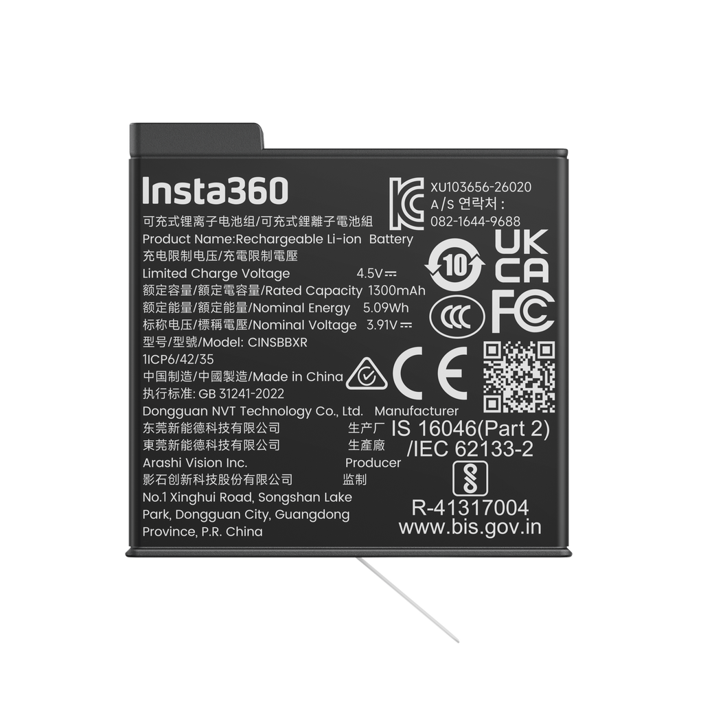 Insta360 X6 輕量化電池 主圖