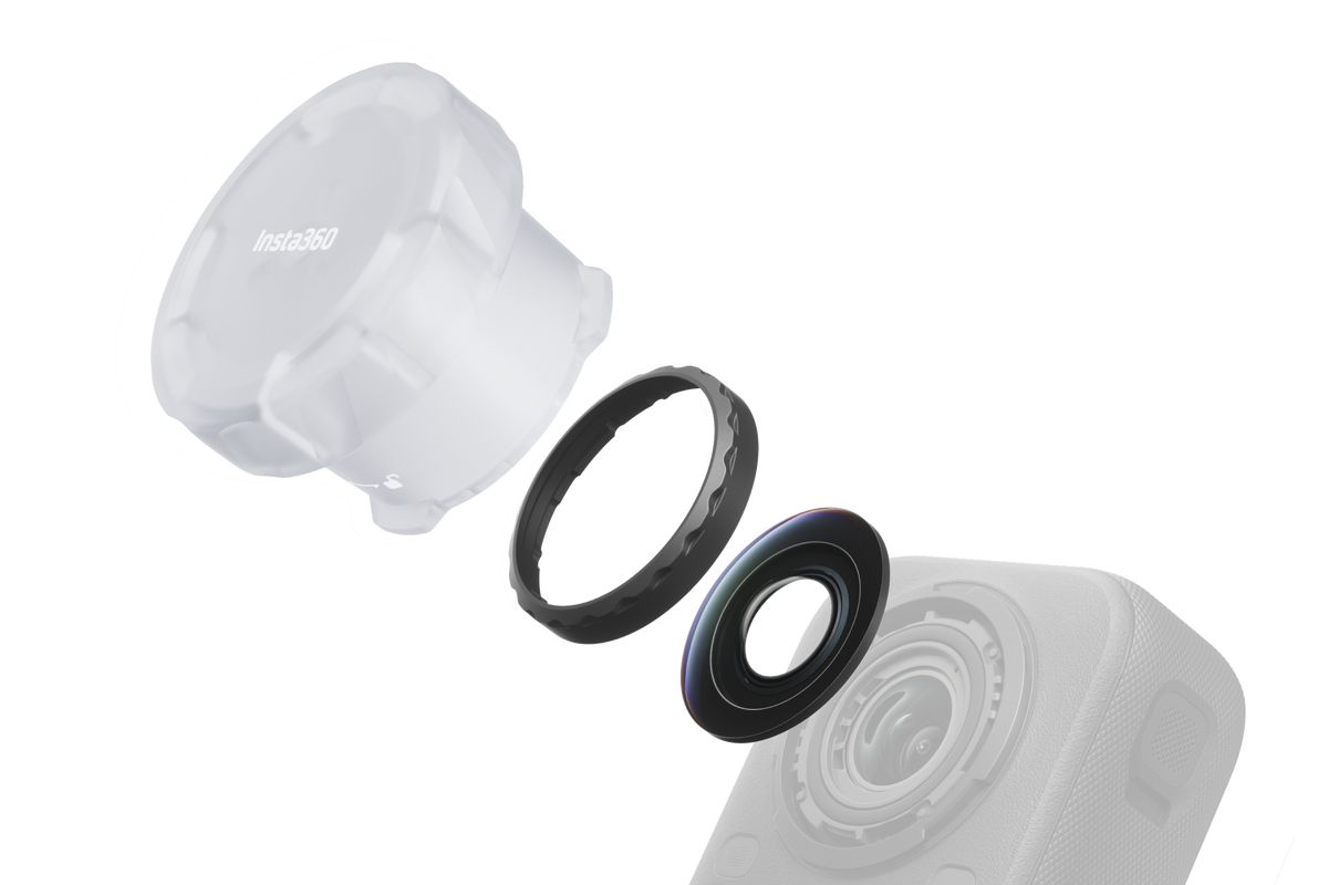 【Insta360】X6 拆卸式鏡頭套組 官方產品圖