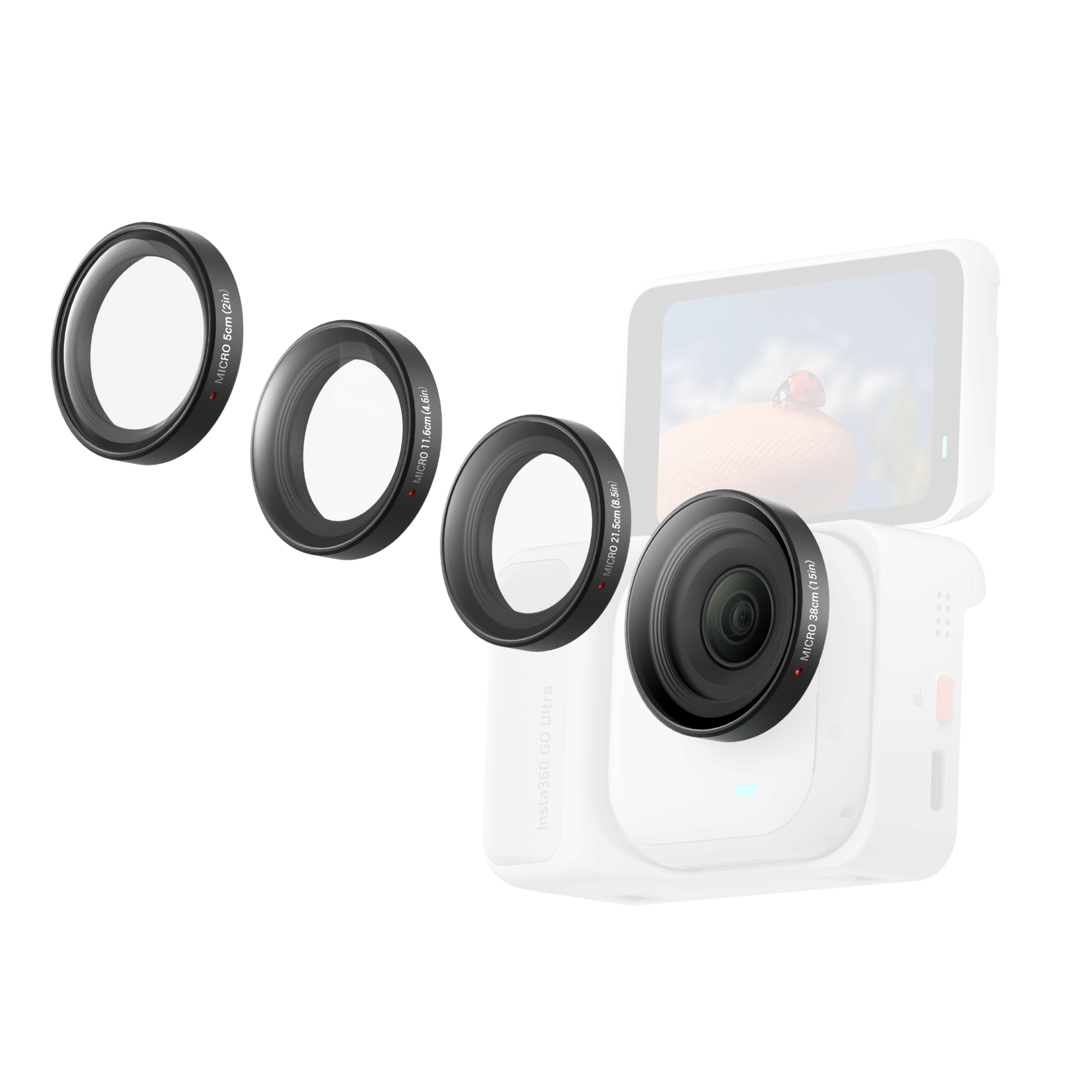 Insta360 GO Ultra 超清晰對焦鏡套餐 主圖