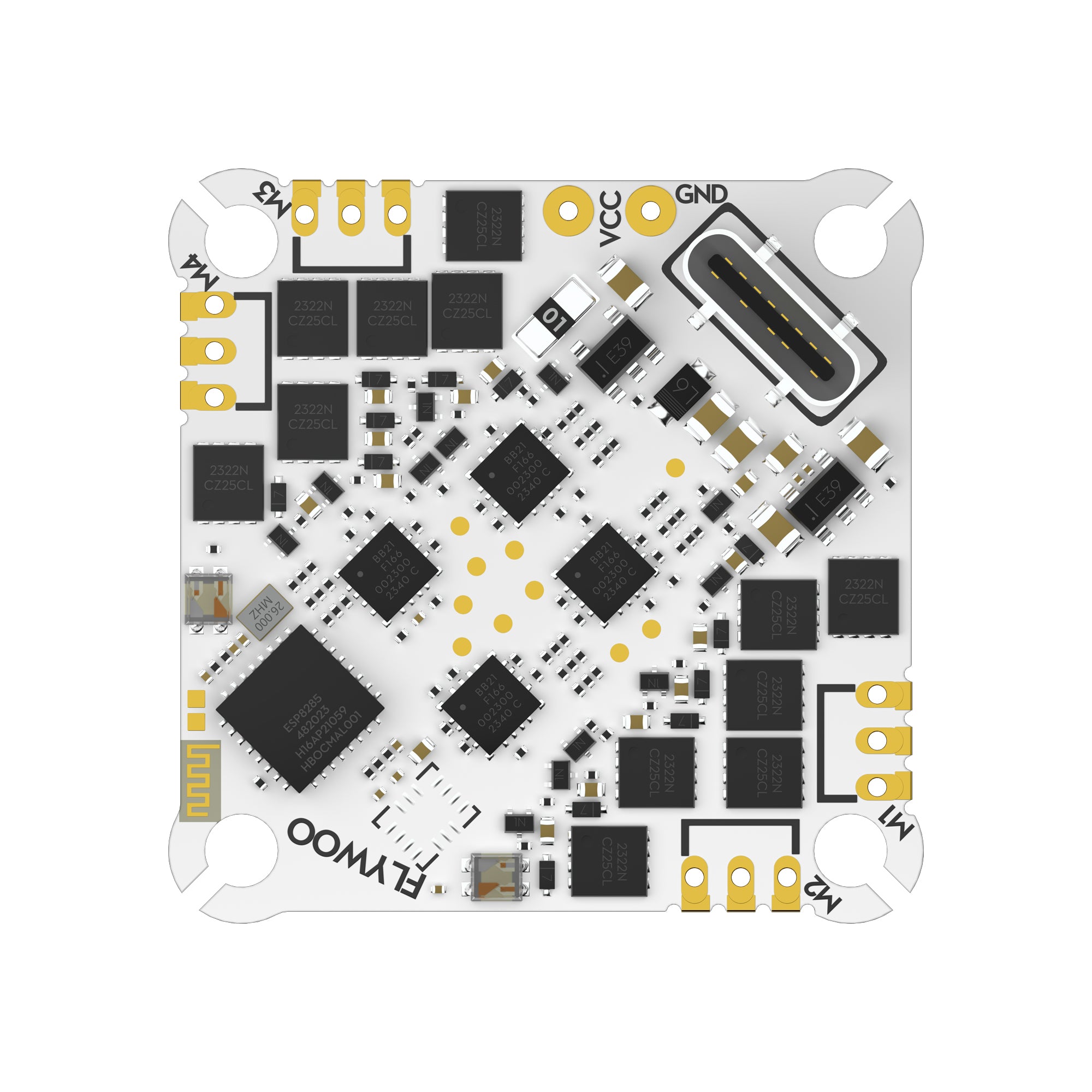 GOKU F405 HD 1-2S 12A ELRS AIO V2 Plug&Play O4 / O4 PRO-FLYWOO