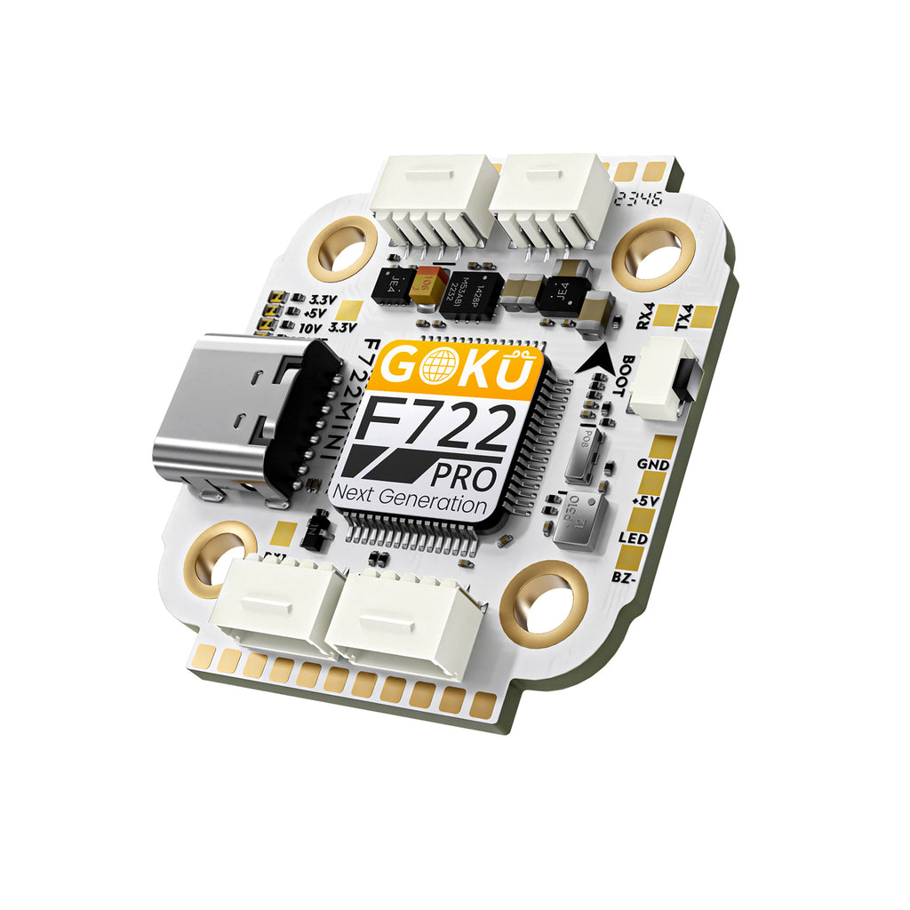 GOKU F722 PRO Mini V2 20X20 Flight Controller Plug&Play O4 / O4 Pro-FLYWOO