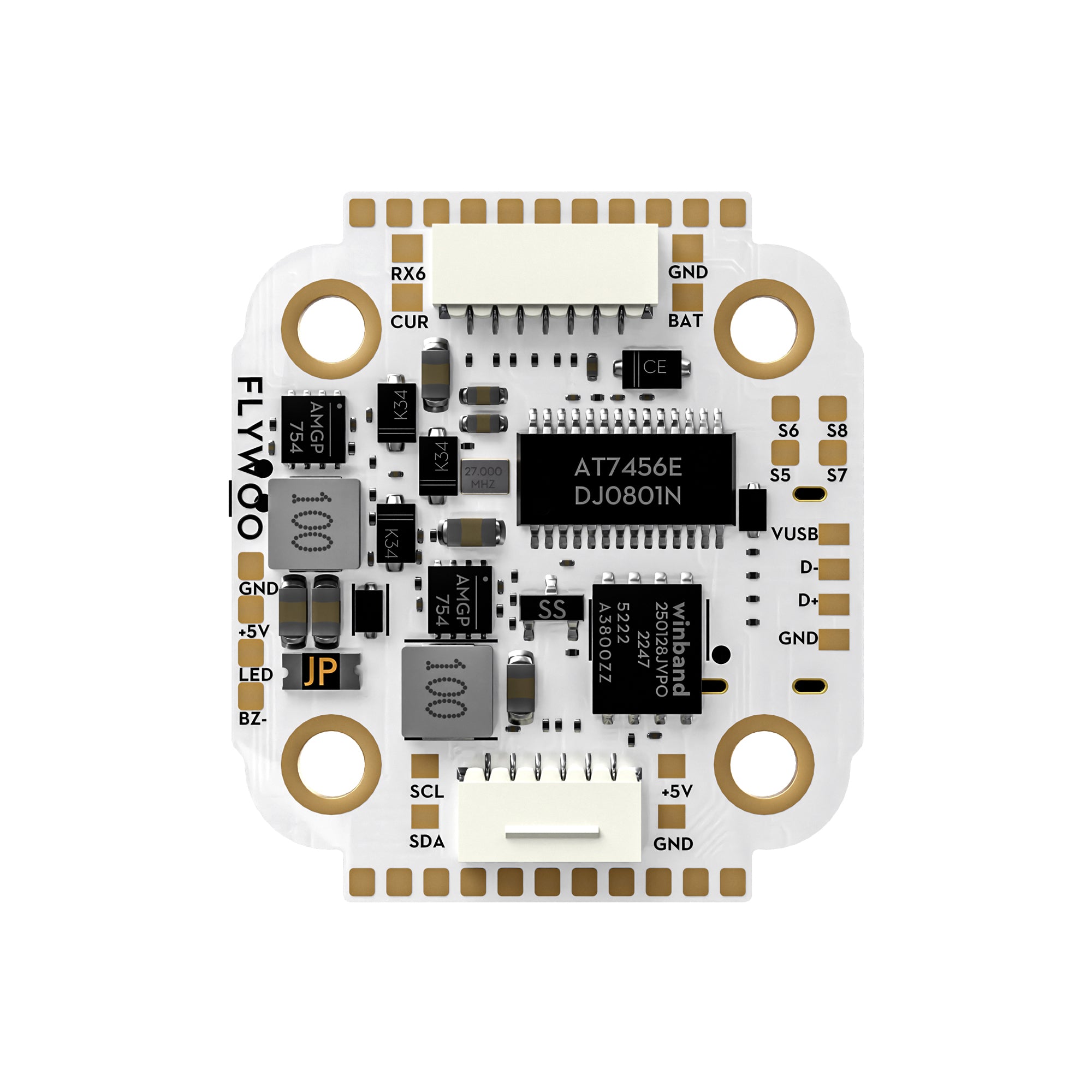 GOKU F722 PRO Mini V2 20X20 Flight Controller Plug&Play O4 / O4 Pro-FLYWOO