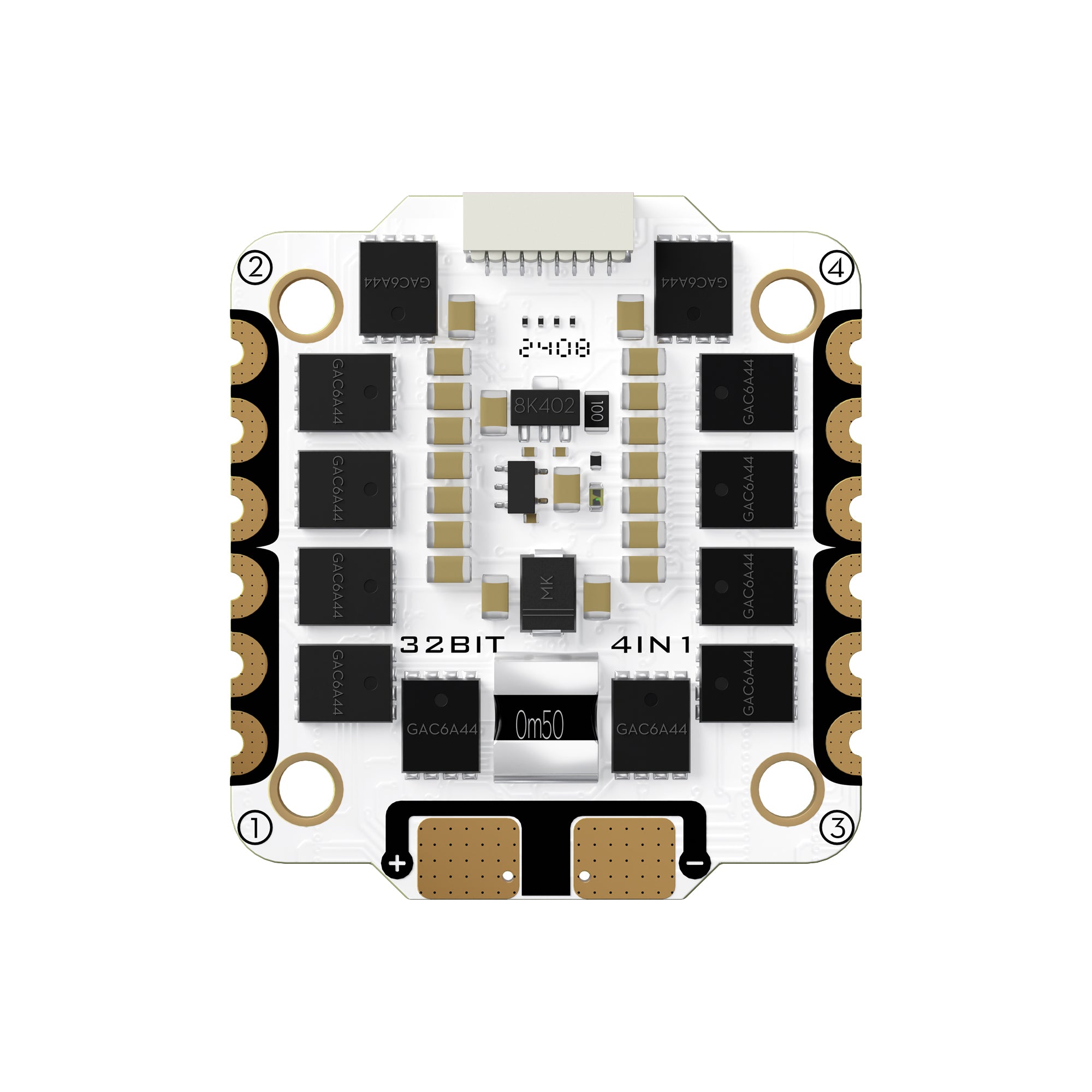 GOKU G55M 32BIT 128K 3-6S 55A ESC (30.5x30.5)-FLYWOO