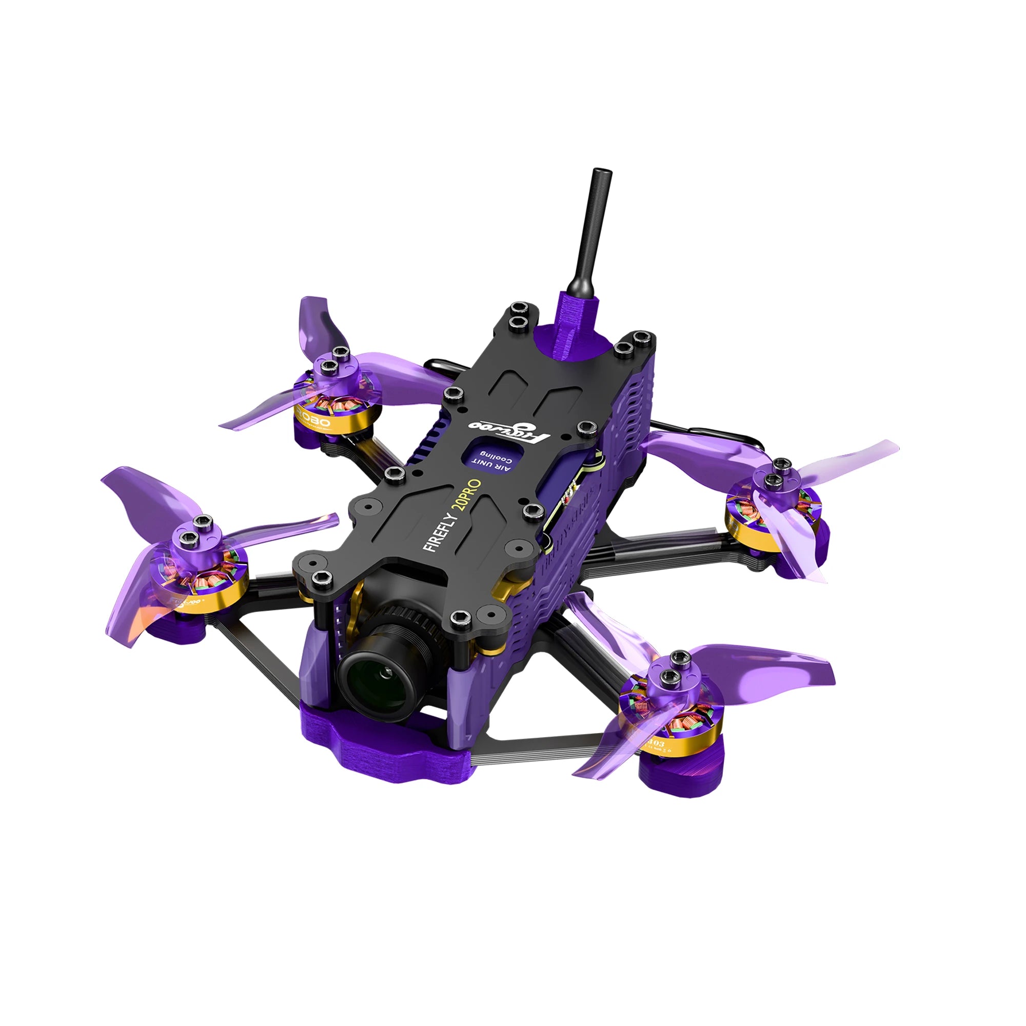 FLYWOO Firefly 20PRO 4S / 25MINI 3S HDZero Micro Drone side profile and frame detail
