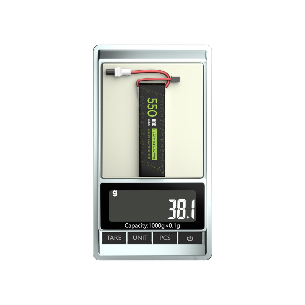 2PCS Explorer 550mAh LiHV 3S 80C Battery （Flywoo XT30UP）-FLYWOO
