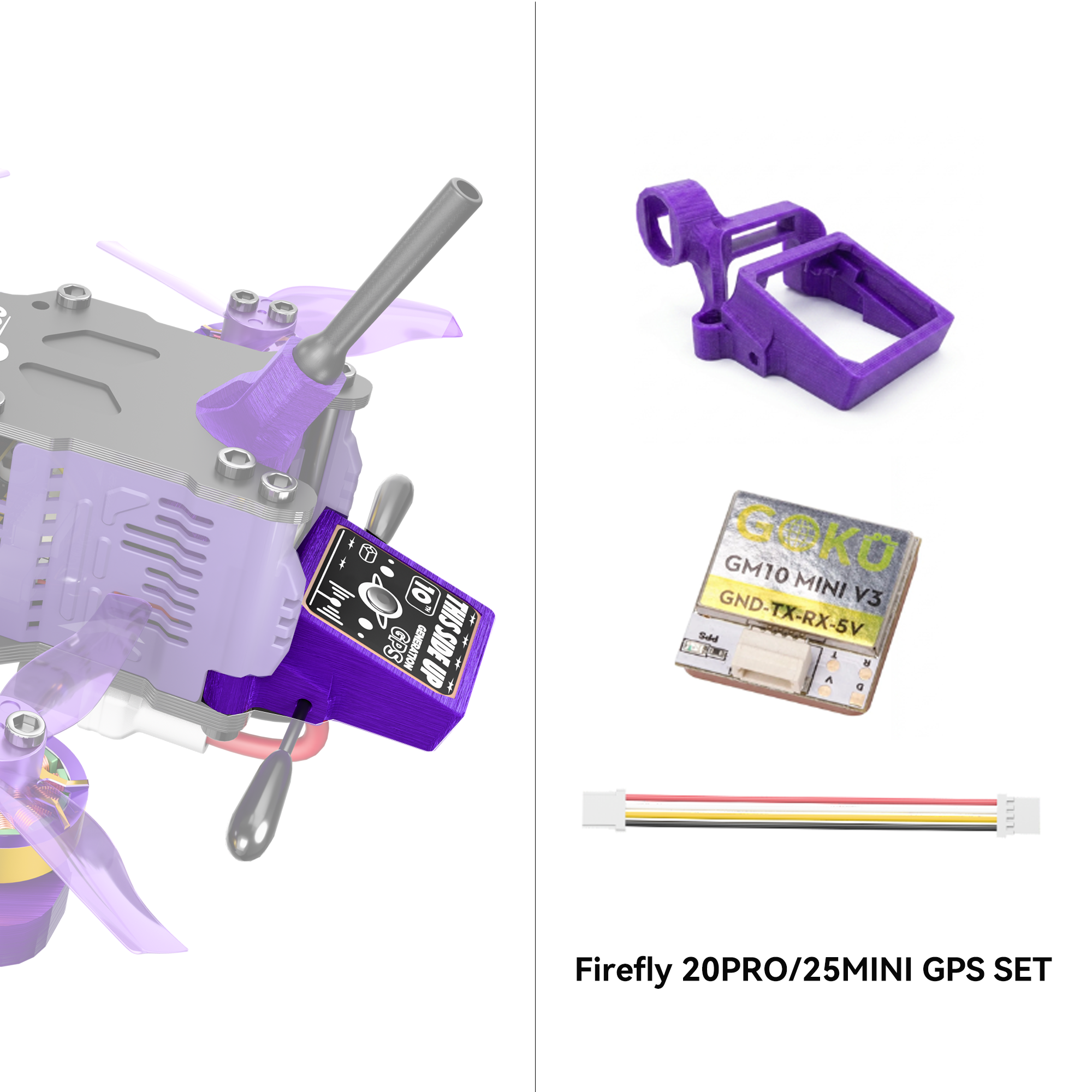 Firefly 20PRO / 25MINI Frame kit & Parts-FLYWOO
